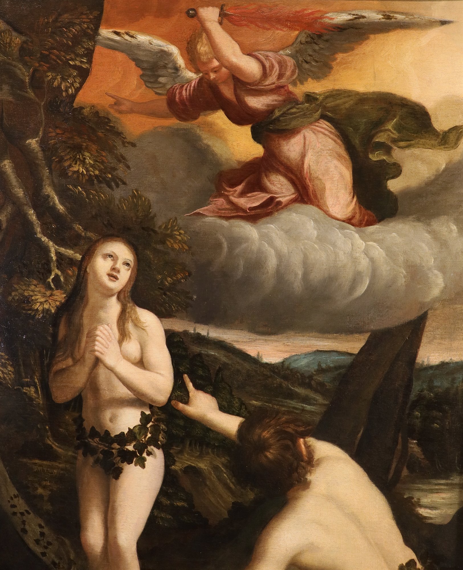 La cacciata di Adamo ed Eva dal giardino dell’Eden