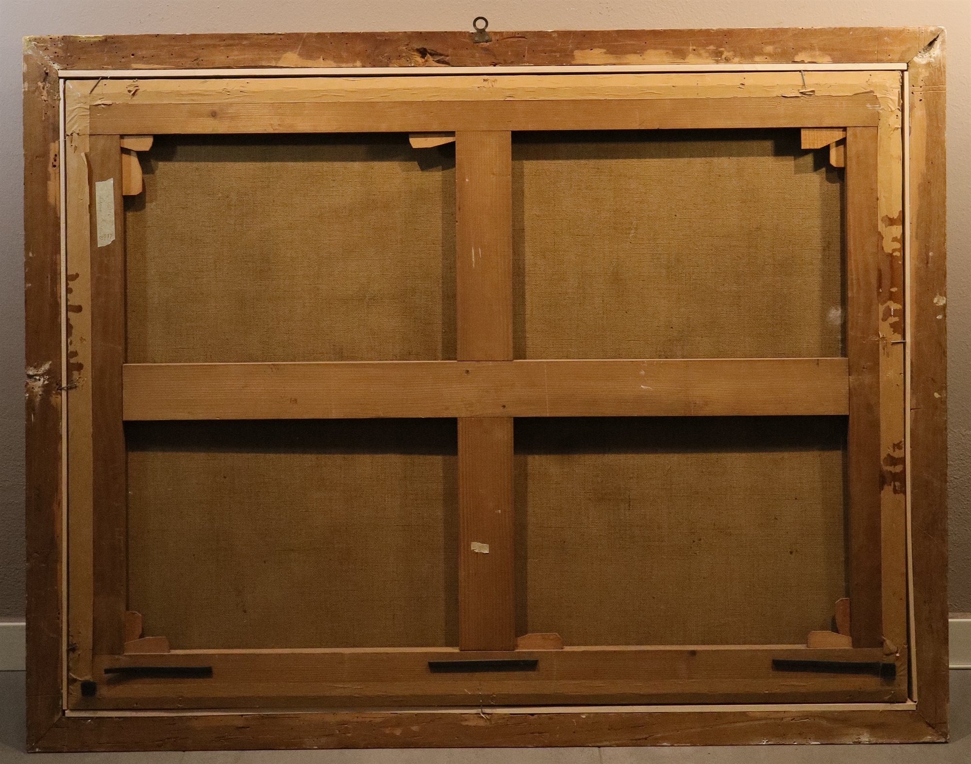 Marina in tempesta con vascelli