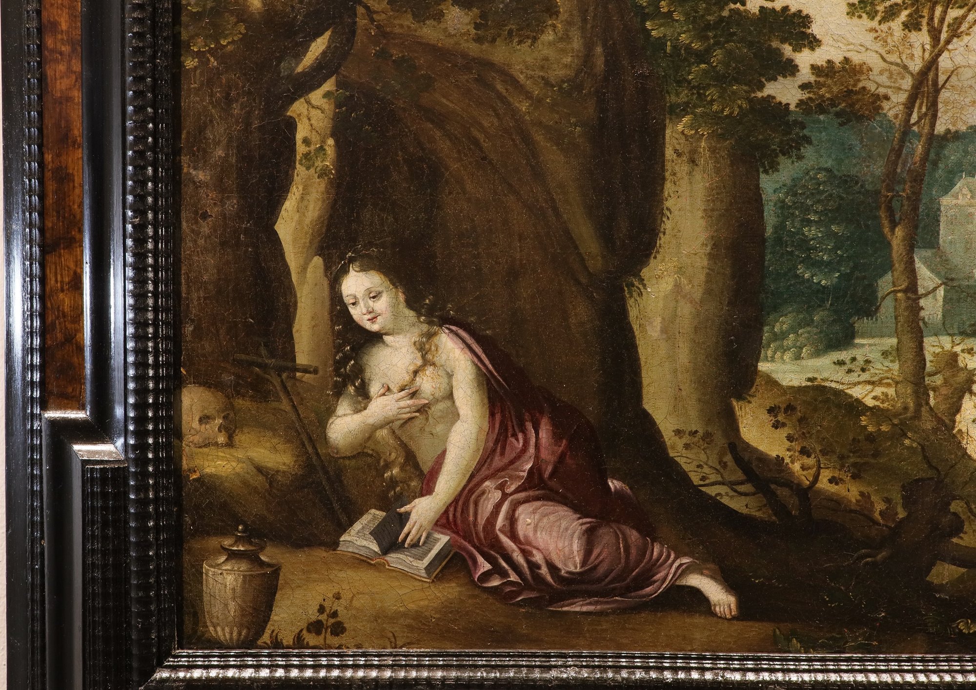 Paesaggio fantastico con Maria Maddalena