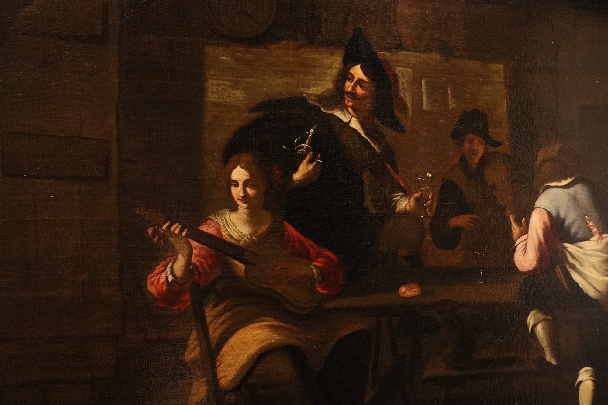 Compagnia di suonatori in una locanda