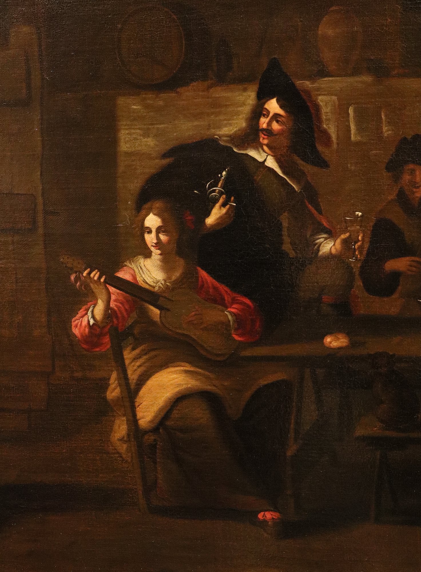 Compagnia di suonatori in una locanda