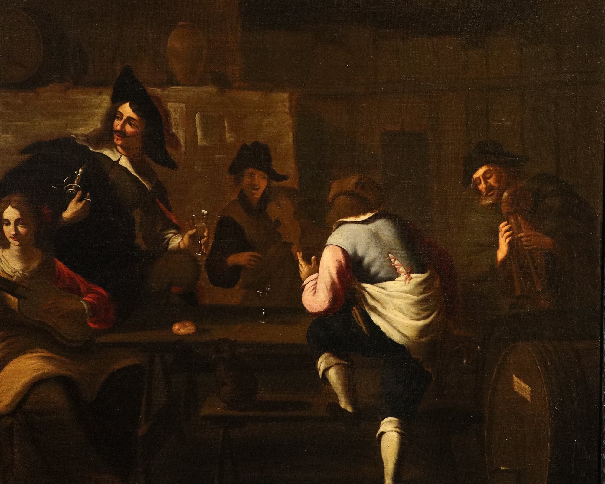 Compagnia di suonatori in una locanda