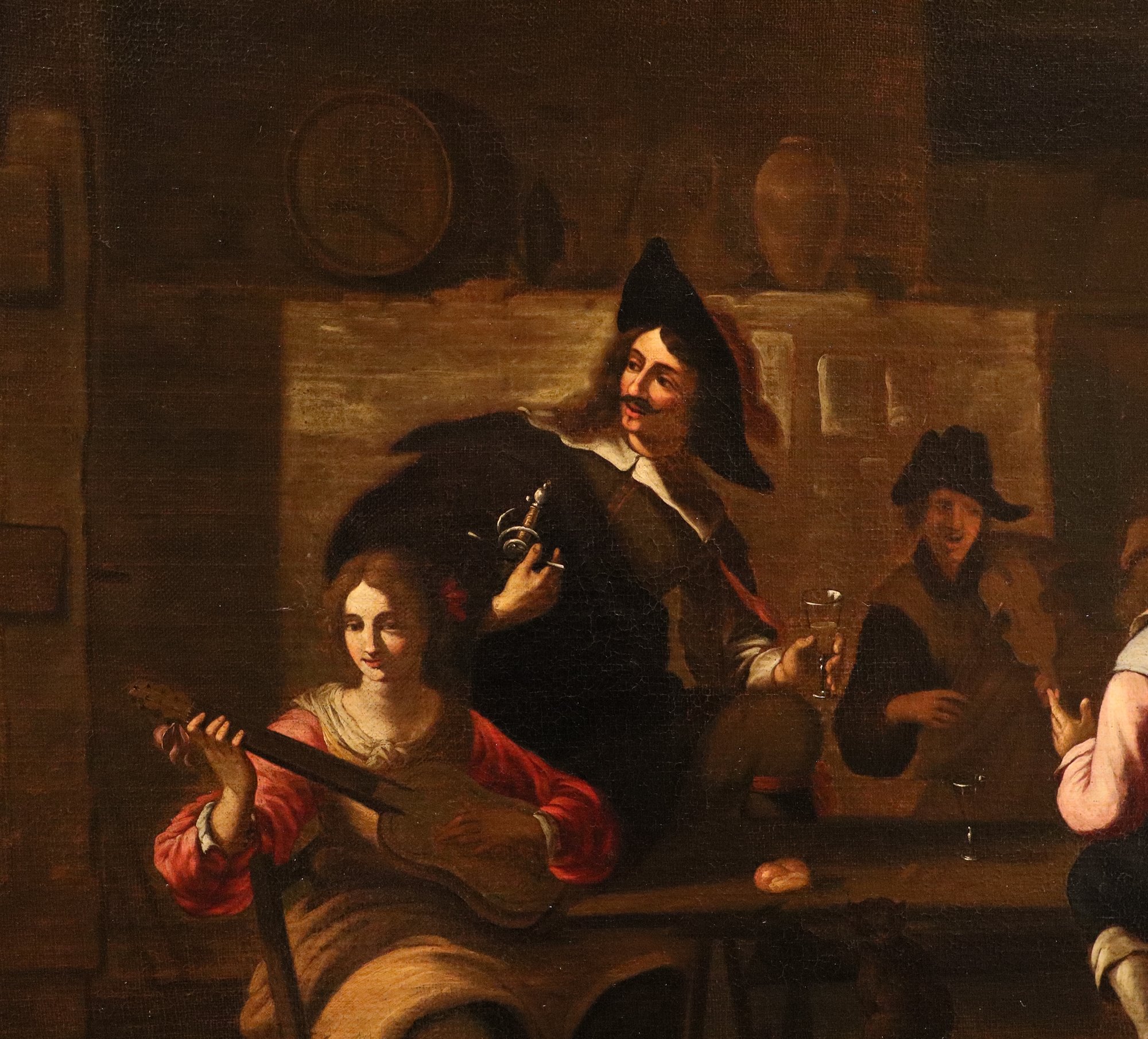 Compagnia di suonatori in una locanda