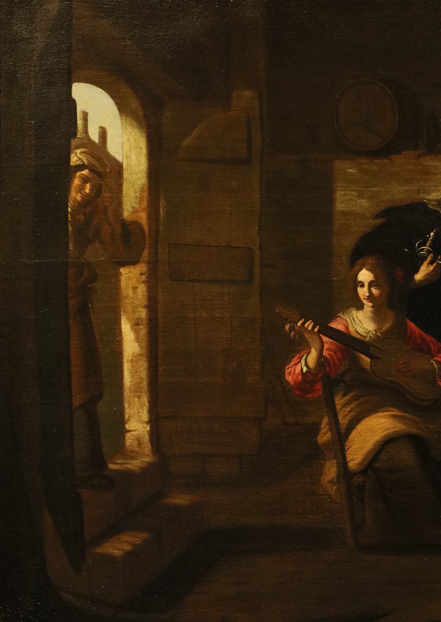 Compagnia di suonatori in una locanda