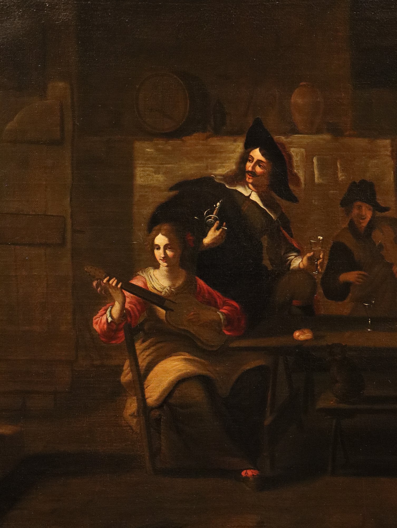 Compagnia di suonatori in una locanda