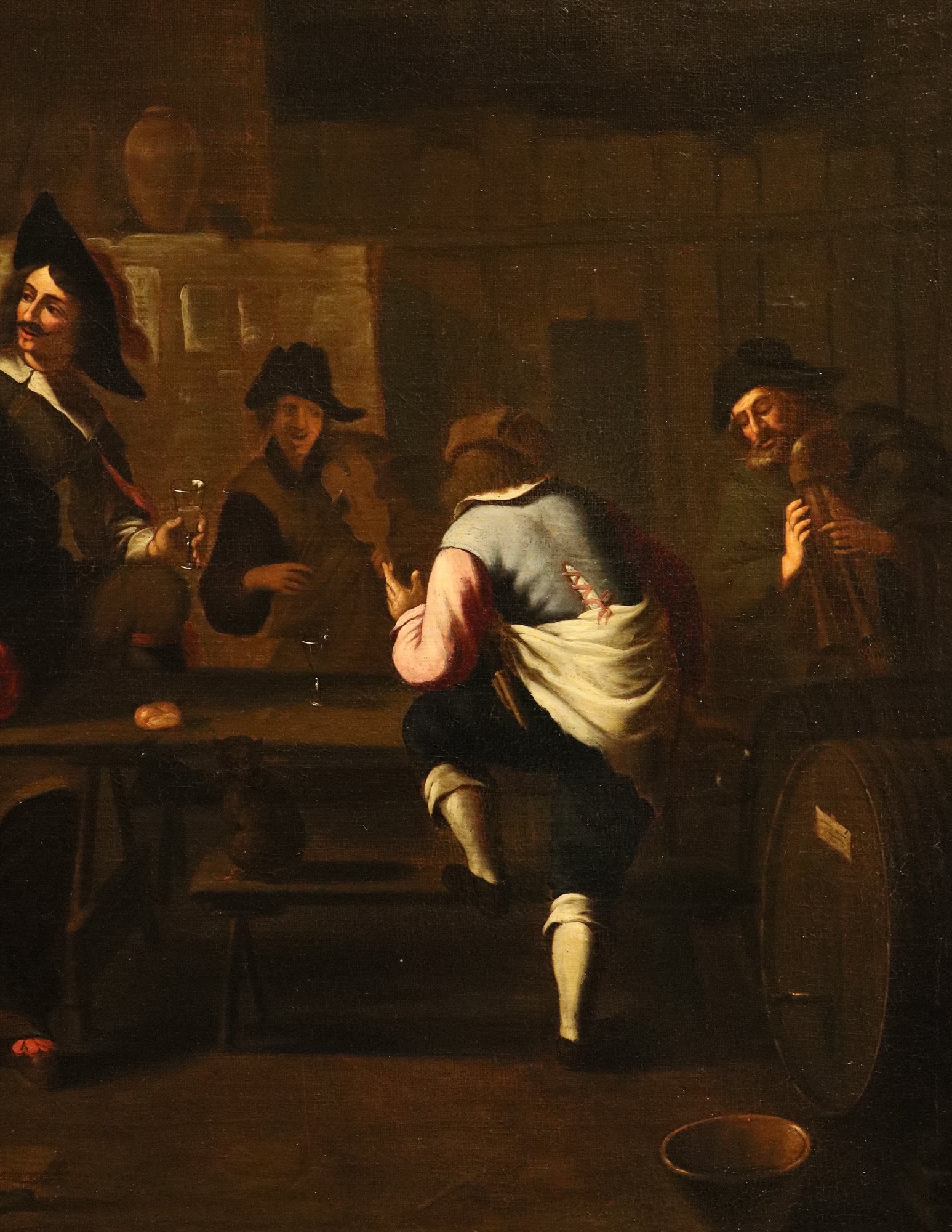 Compagnia di suonatori in una locanda