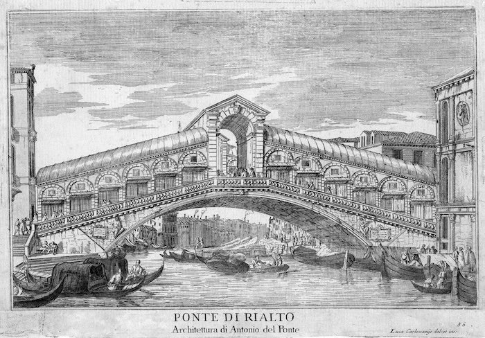 Venezia con il Ponte di Rialto