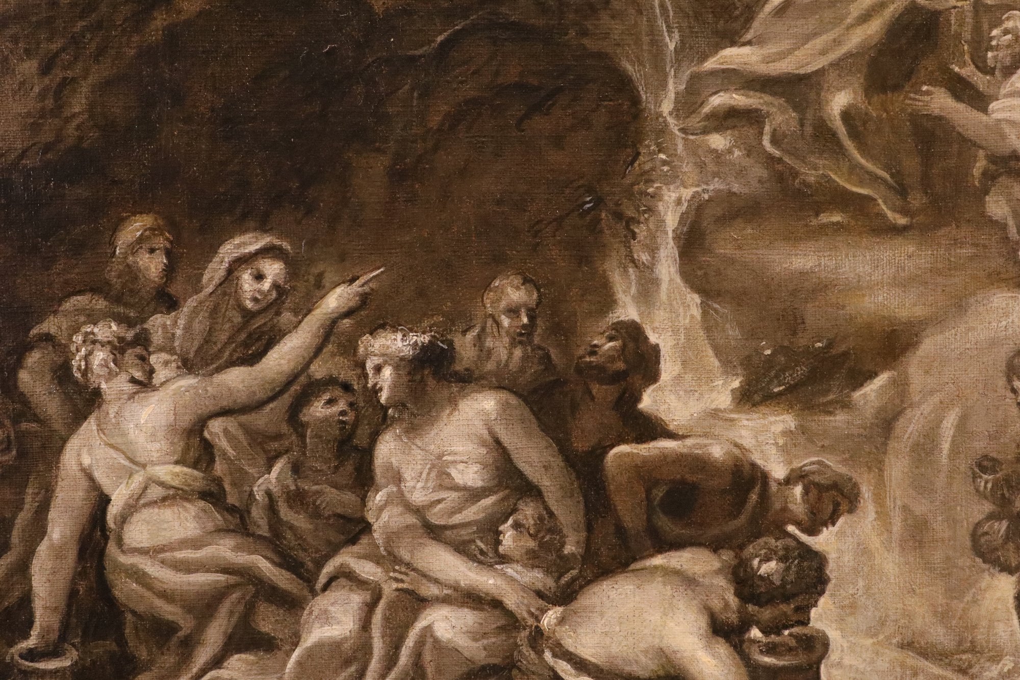 Mosè fa scaturire l'acqua dalle rocce