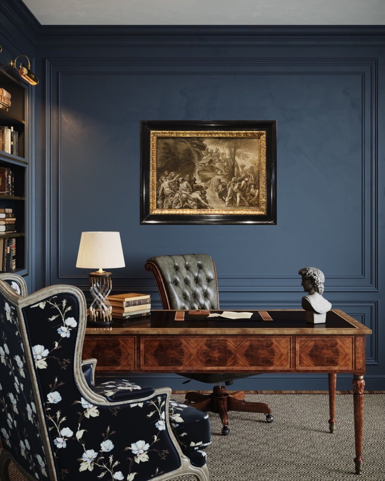 Mosè fa scaturire l'acqua dalle rocce