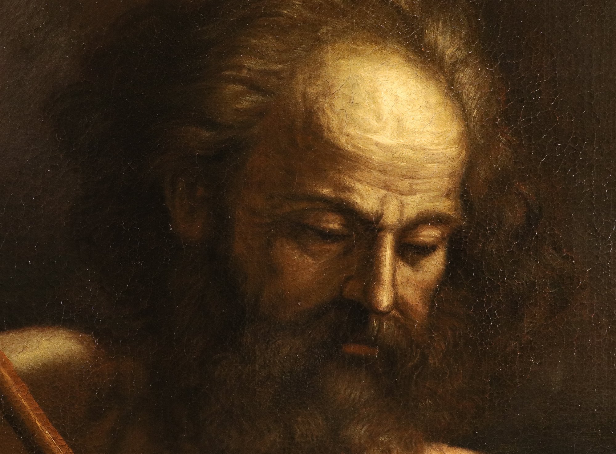 Nettuno sulle onde dell'oceano