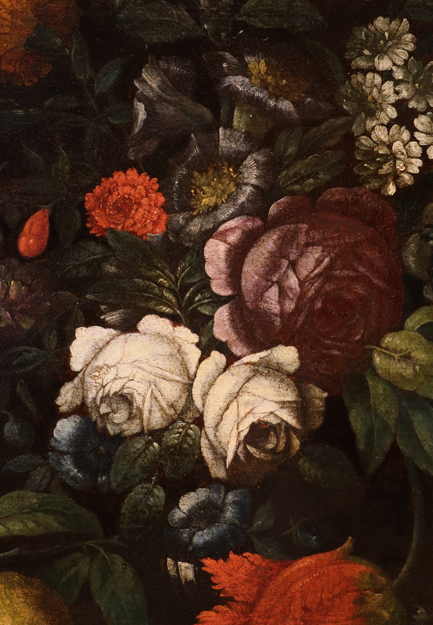 Natura morta con fiori e agrumi