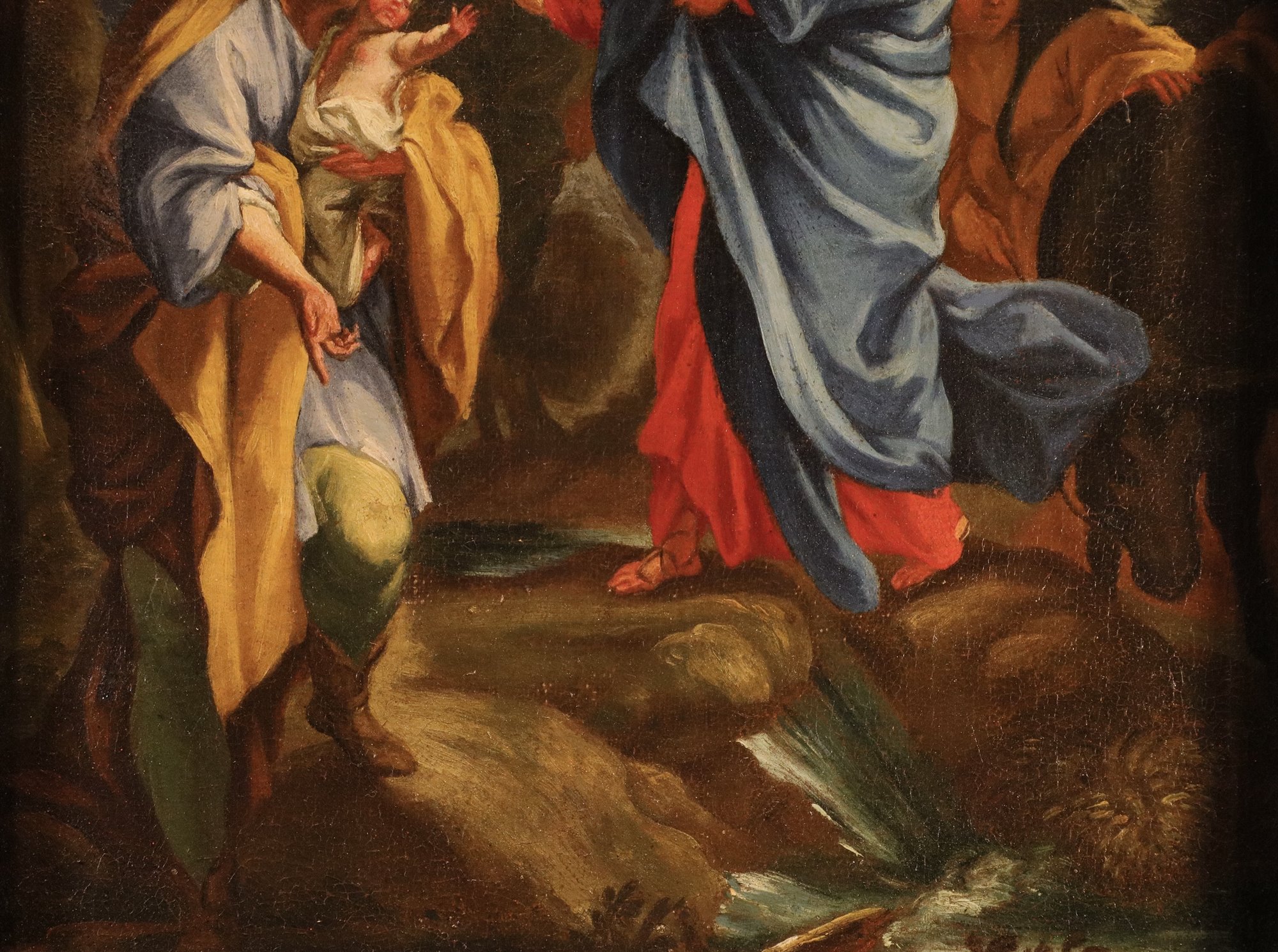 Sacra Famiglia con angeli (Probabile bozzetto preparatorio)