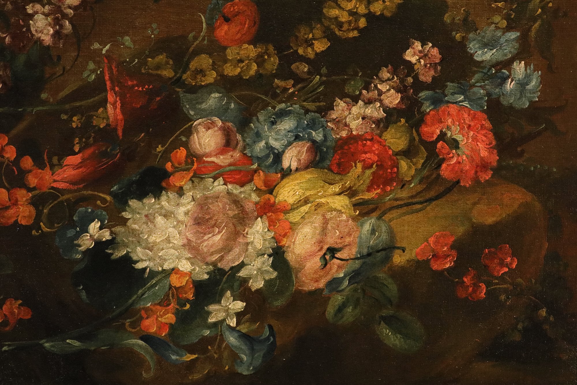 Coppia di nature morte di fiori