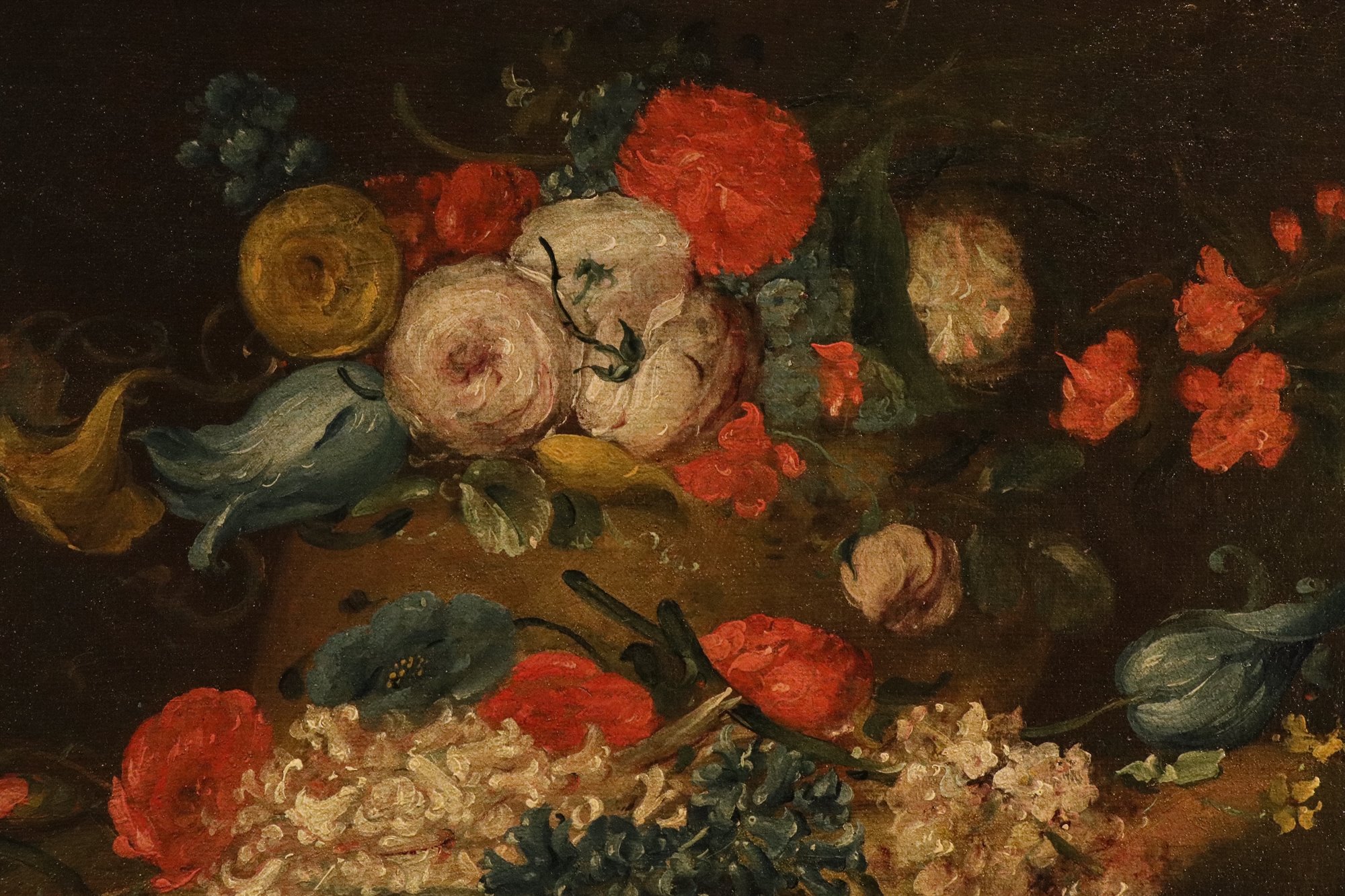 Coppia di nature morte di fiori