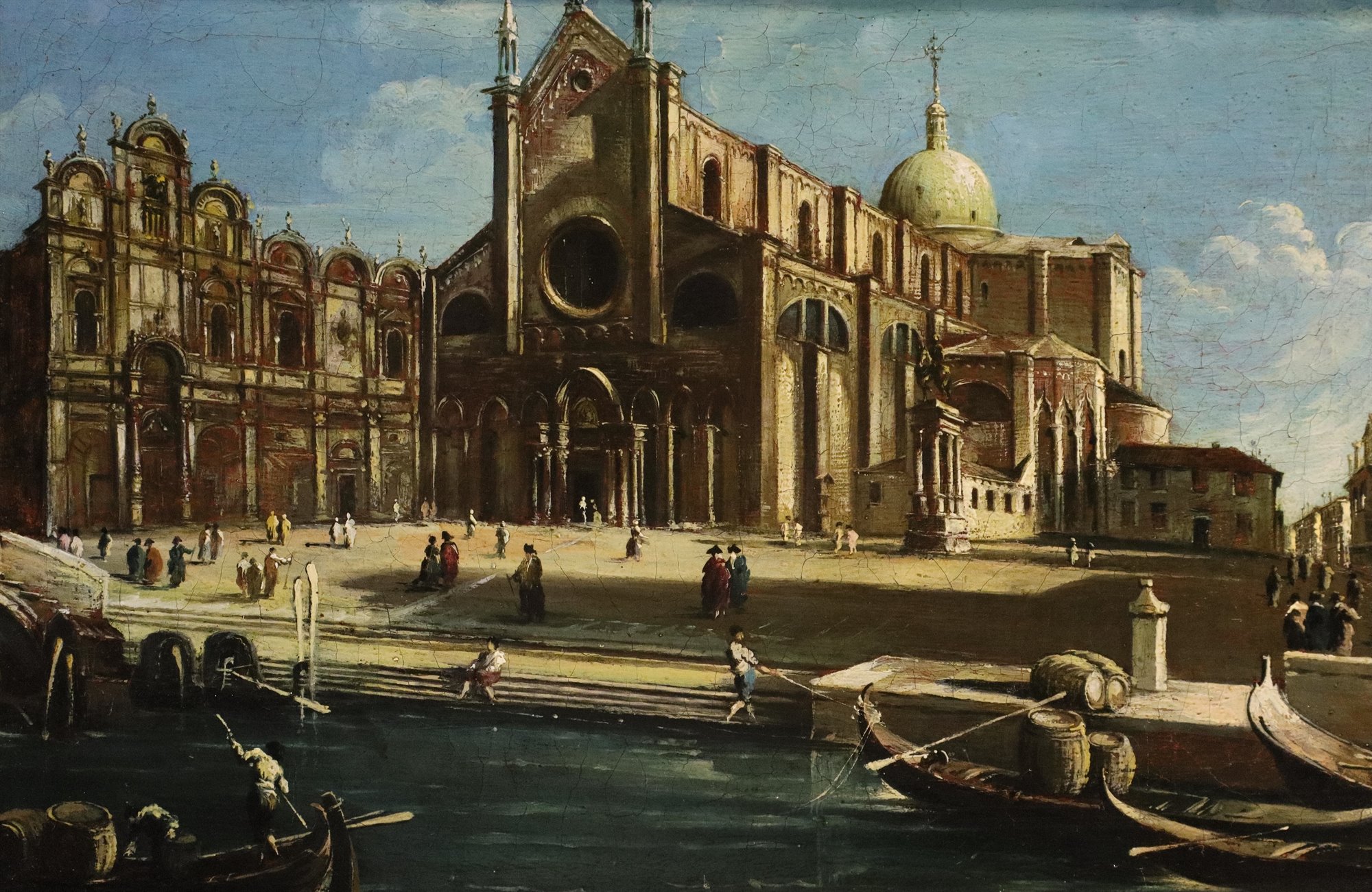 Campo Santi Giovanni e Paolo, e la Scuola di San Marco a Venezia