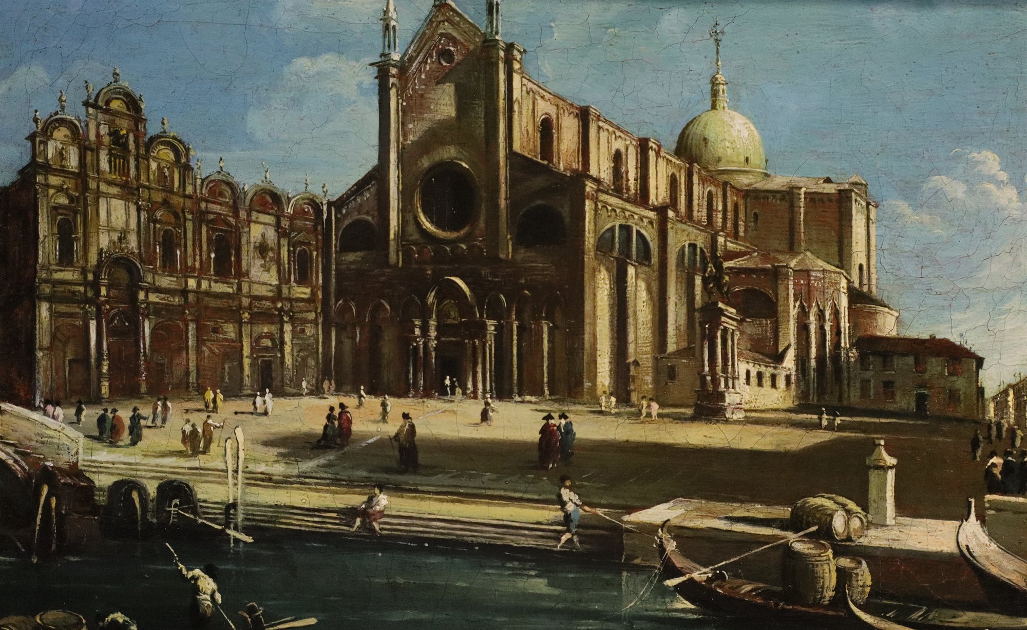 Campo Santi Giovanni e Paolo, e la Scuola di San Marco a Venezia