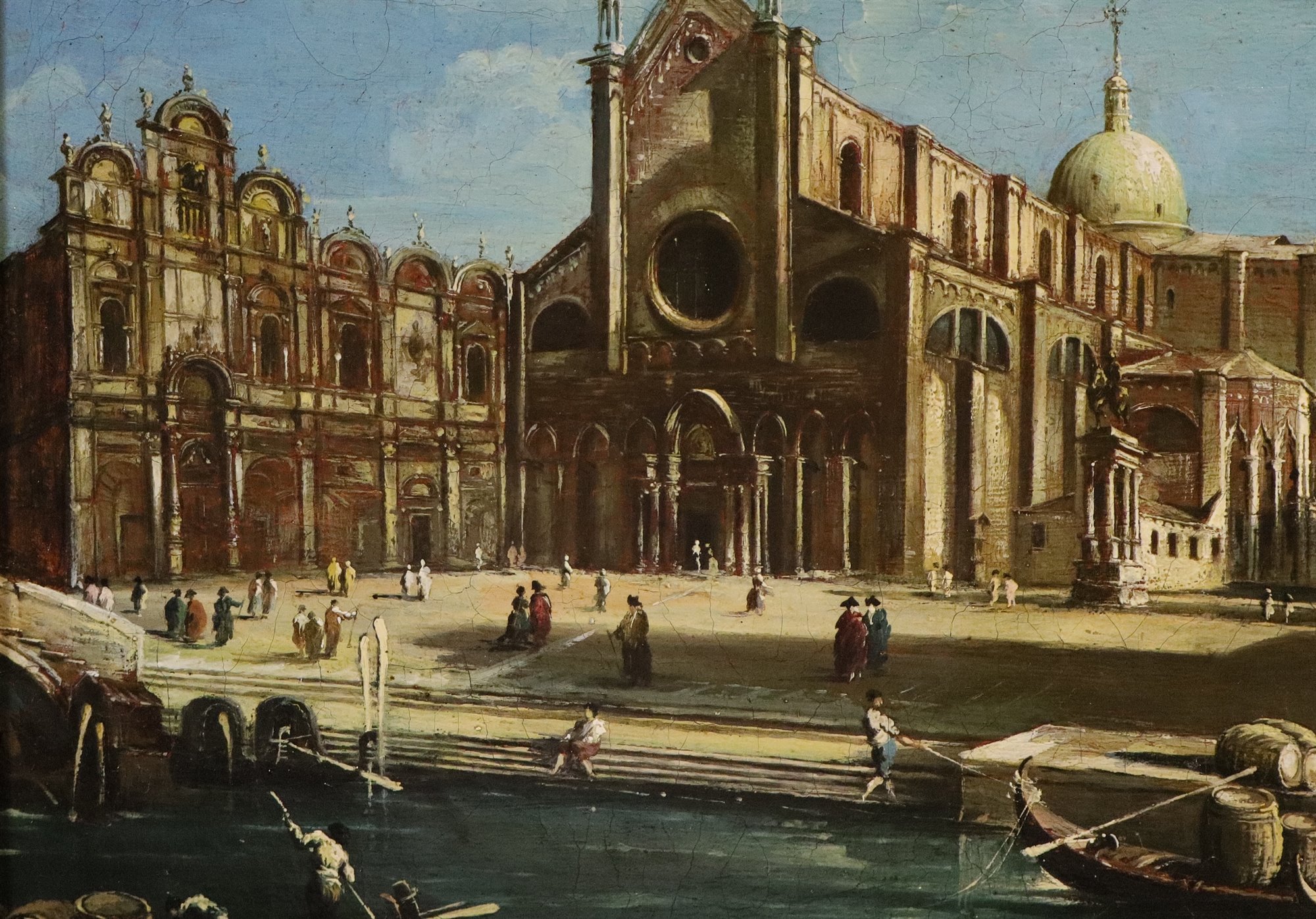 Campo Santi Giovanni e Paolo, e la Scuola di San Marco a Venezia