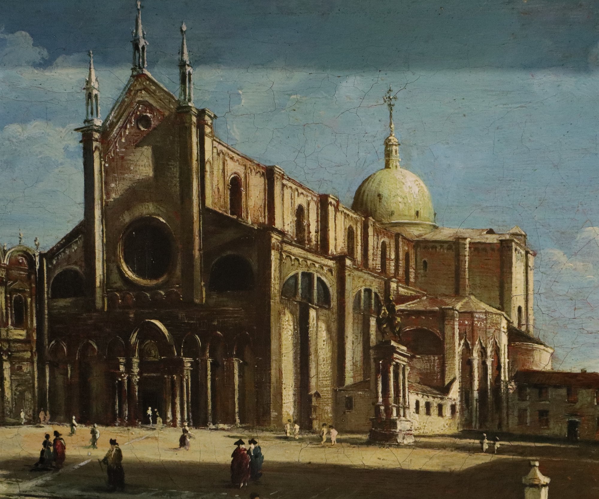 Campo Santi Giovanni e Paolo, e la Scuola di San Marco a Venezia