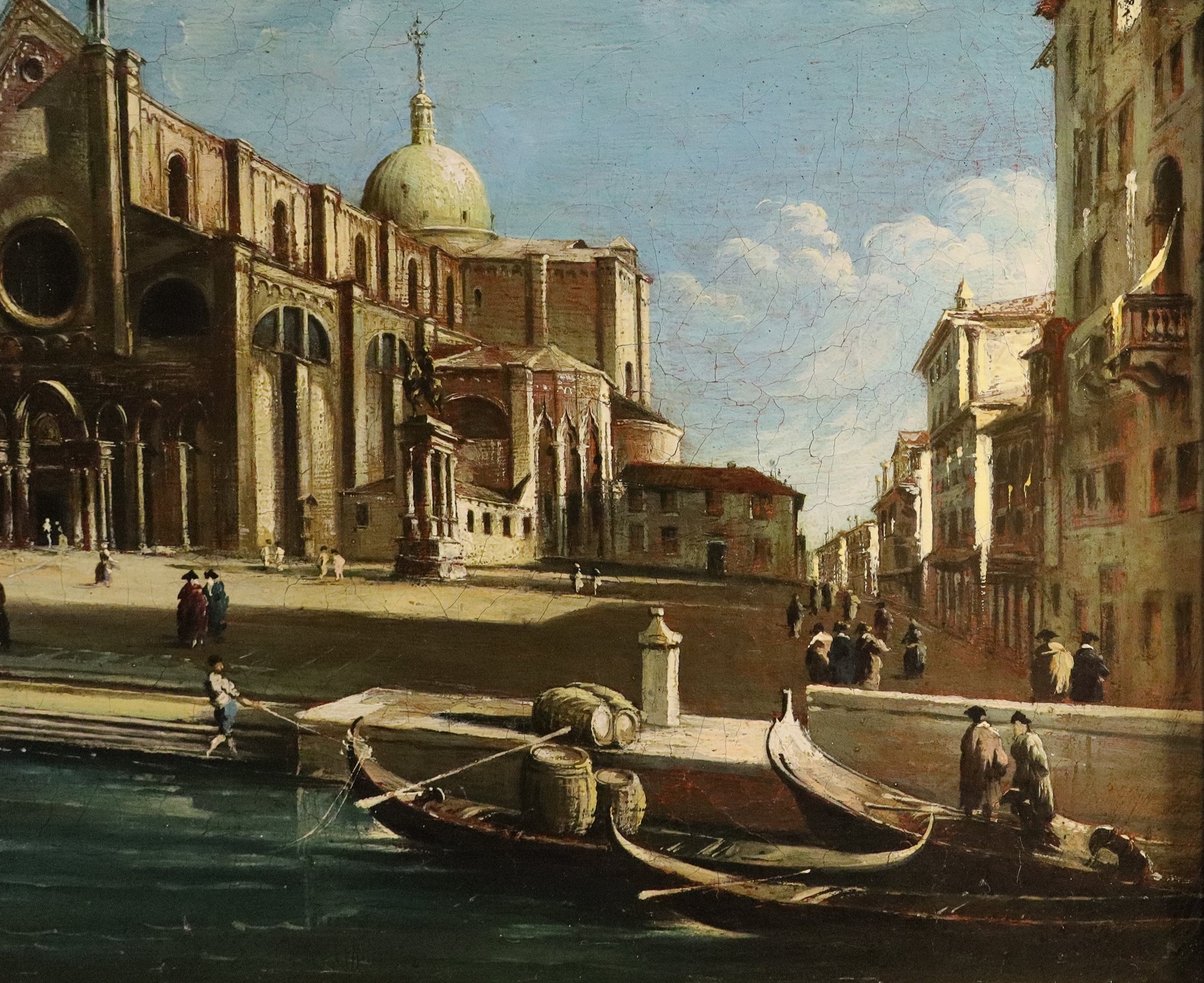 Campo Santi Giovanni e Paolo, e la Scuola di San Marco a Venezia