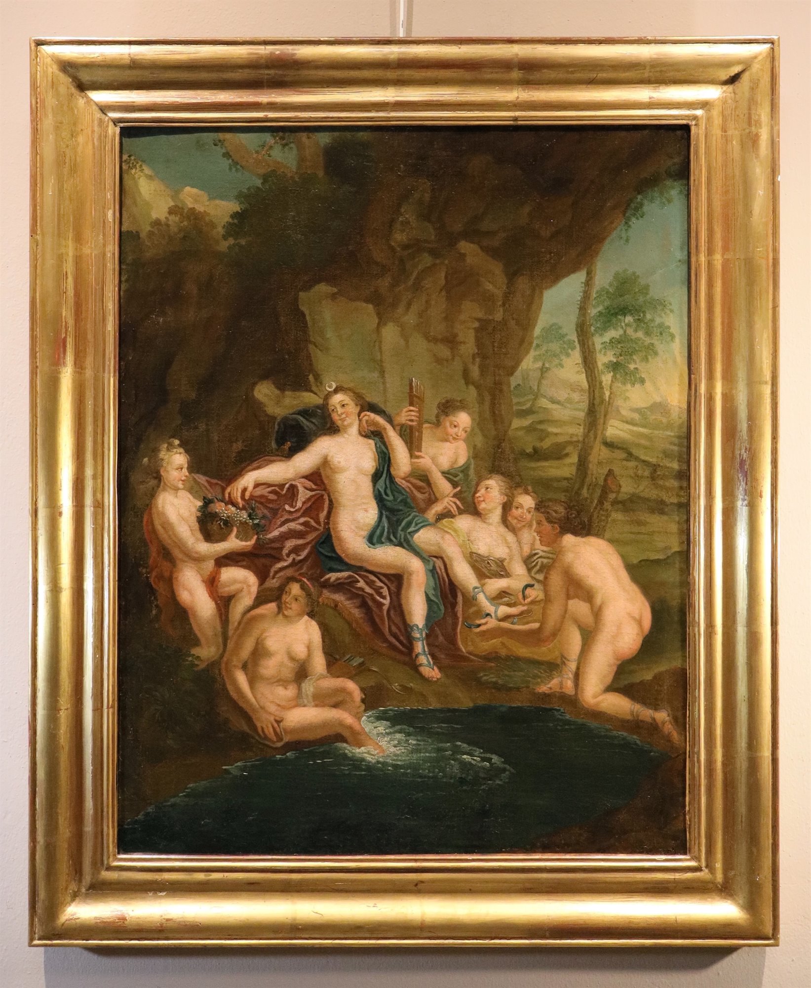 Diana al bagno con le Ninfe