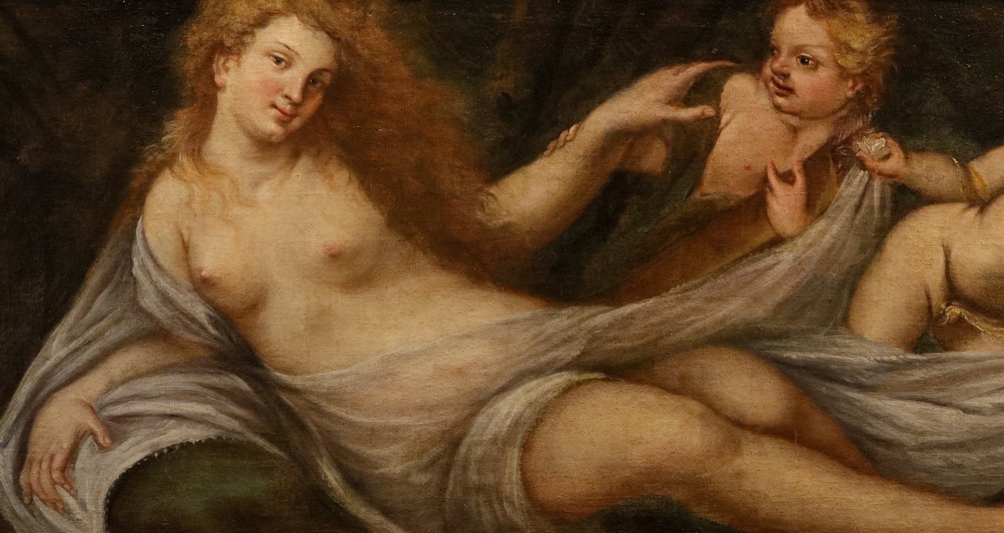 Venere con tre putti
