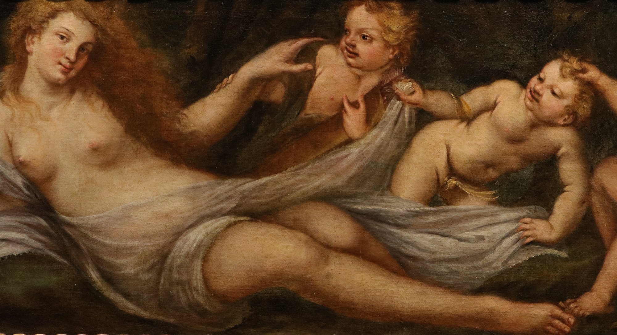 Venere con tre putti