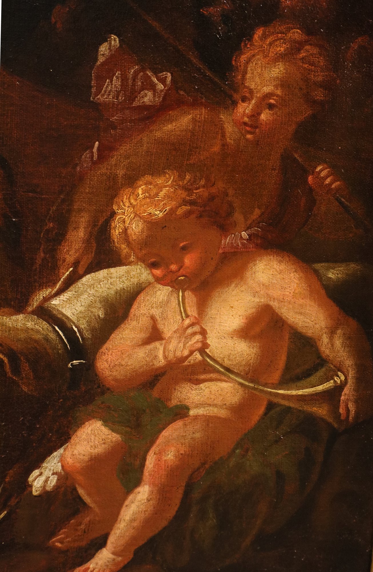 Venere tenta di trattenere Adone dalla caccia