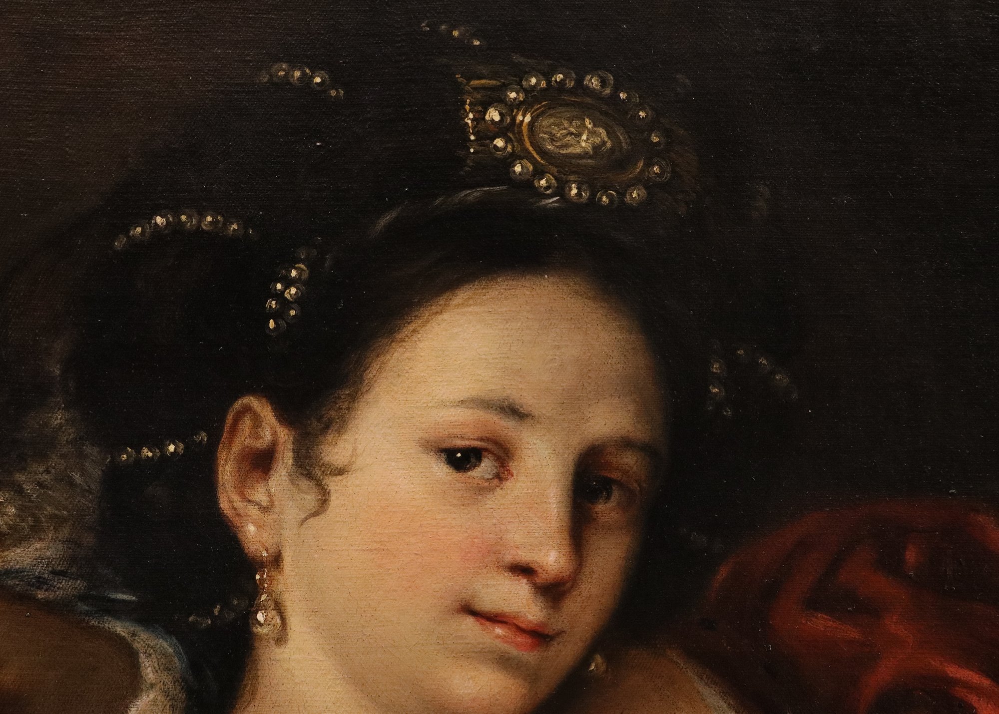 La regina Artemisia con amorino