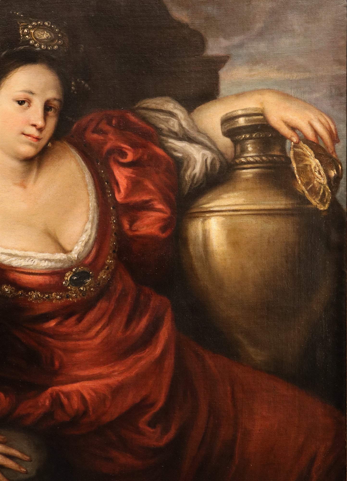 La regina Artemisia con amorino