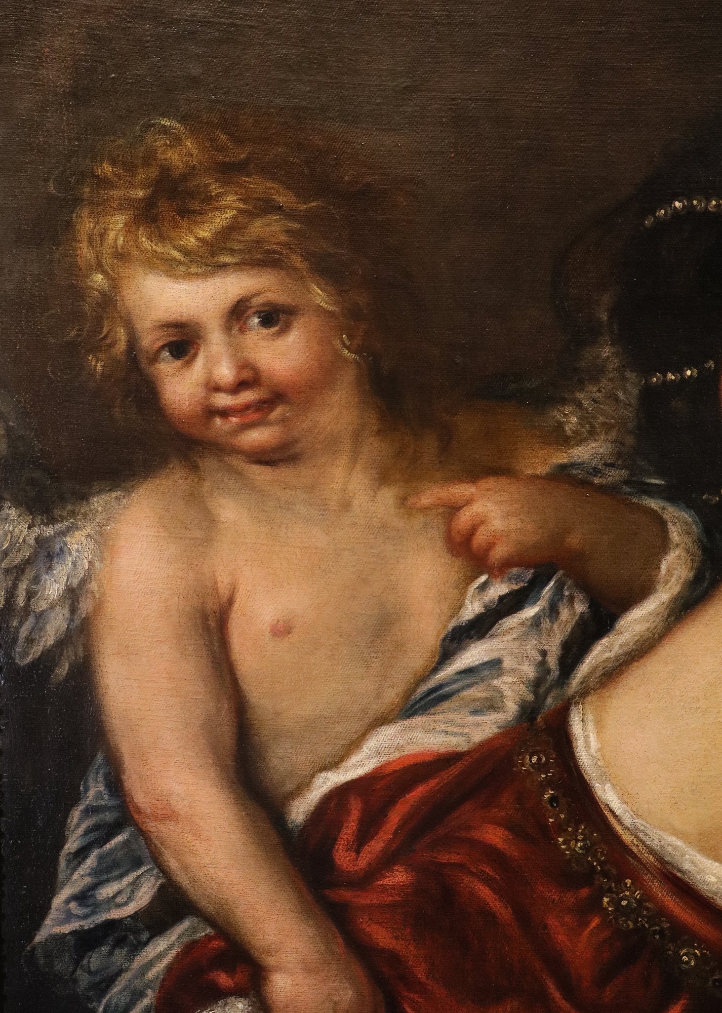 La regina Artemisia con amorino
