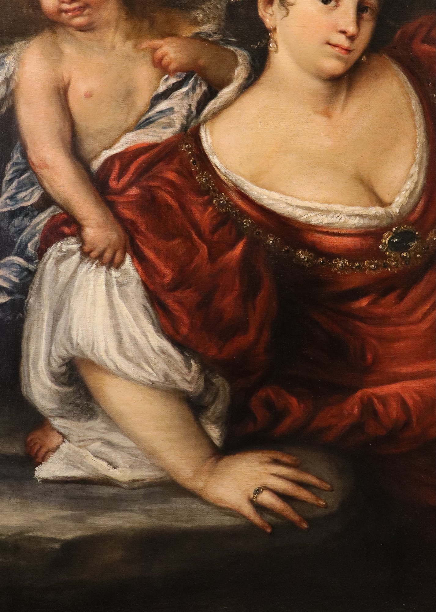 La regina Artemisia con amorino
