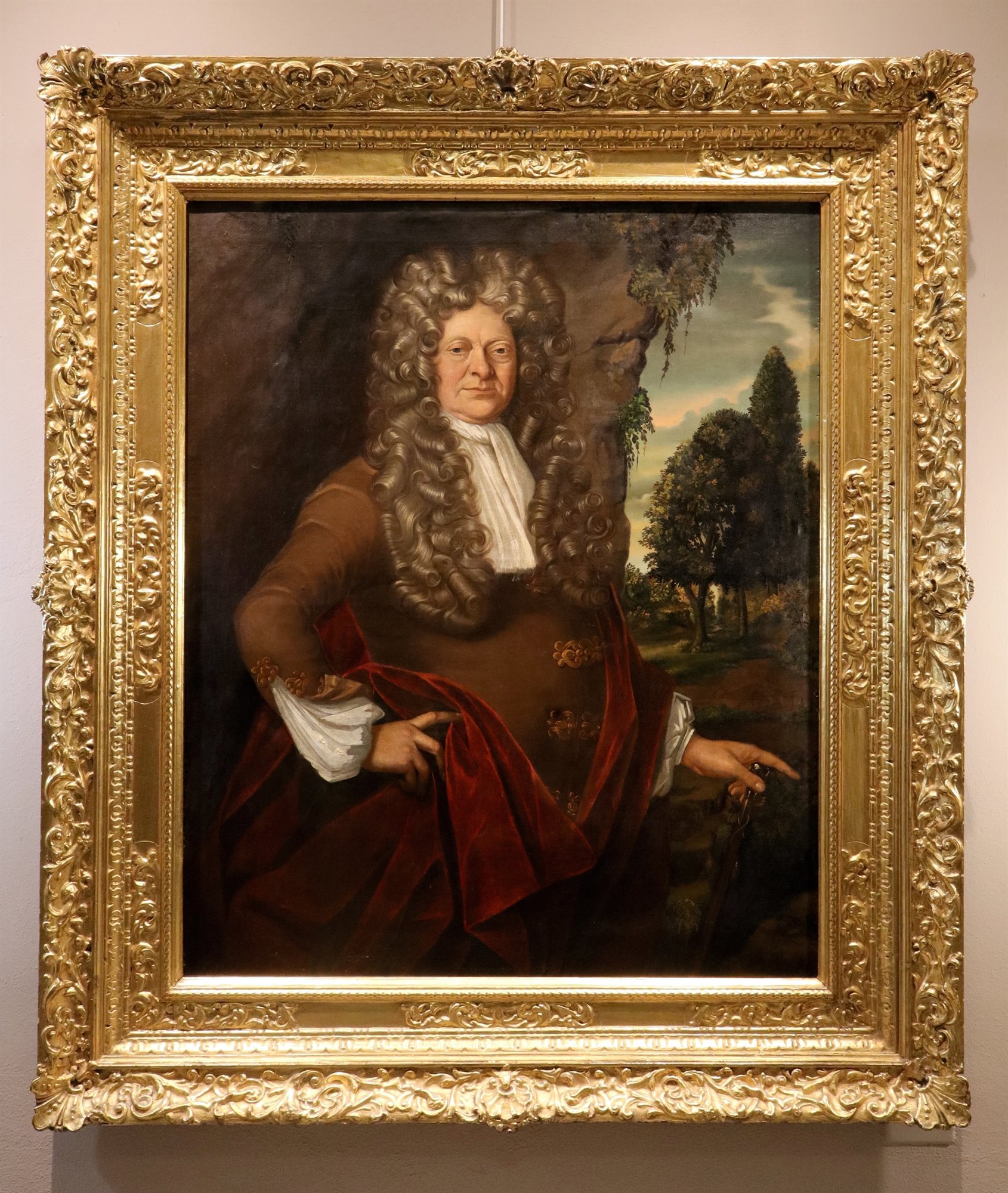 Ritratto di Hans Sloane (Killyleagh 1660 – Chelsea 1753), medico e naturalista britannico