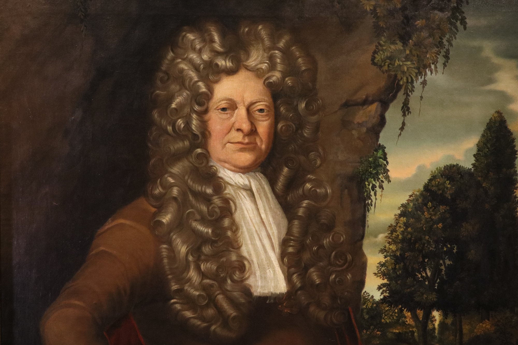 Ritratto di Hans Sloane (Killyleagh 1660 – Chelsea 1753), medico e naturalista britannico
