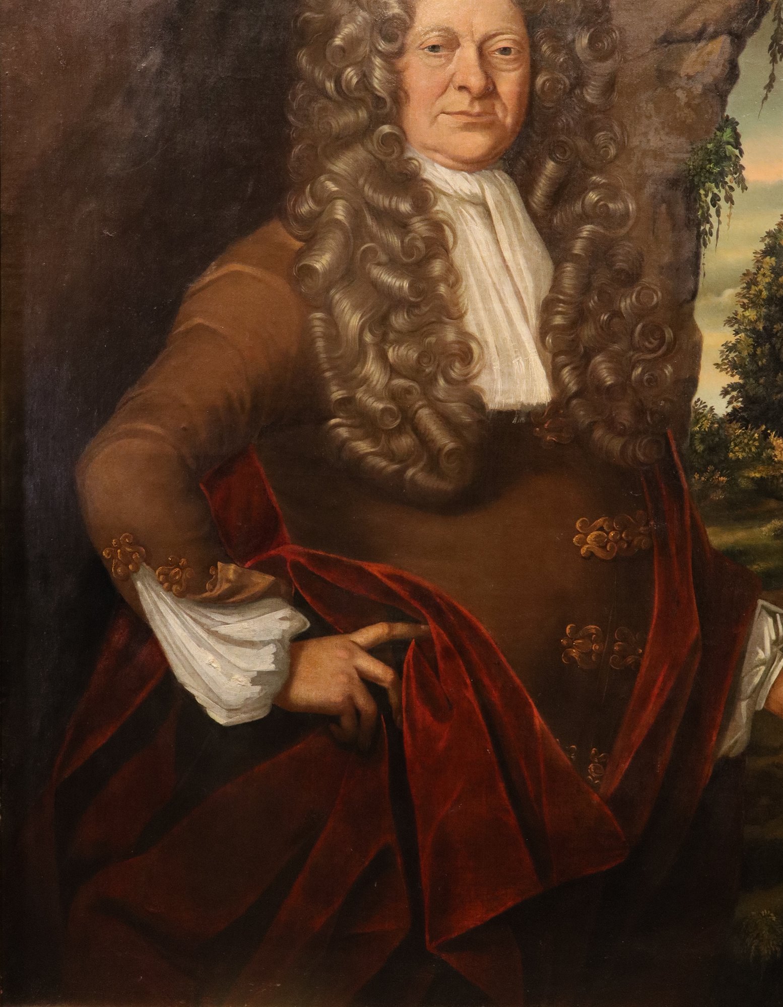 Ritratto di Hans Sloane (Killyleagh 1660 – Chelsea 1753), medico e naturalista britannico