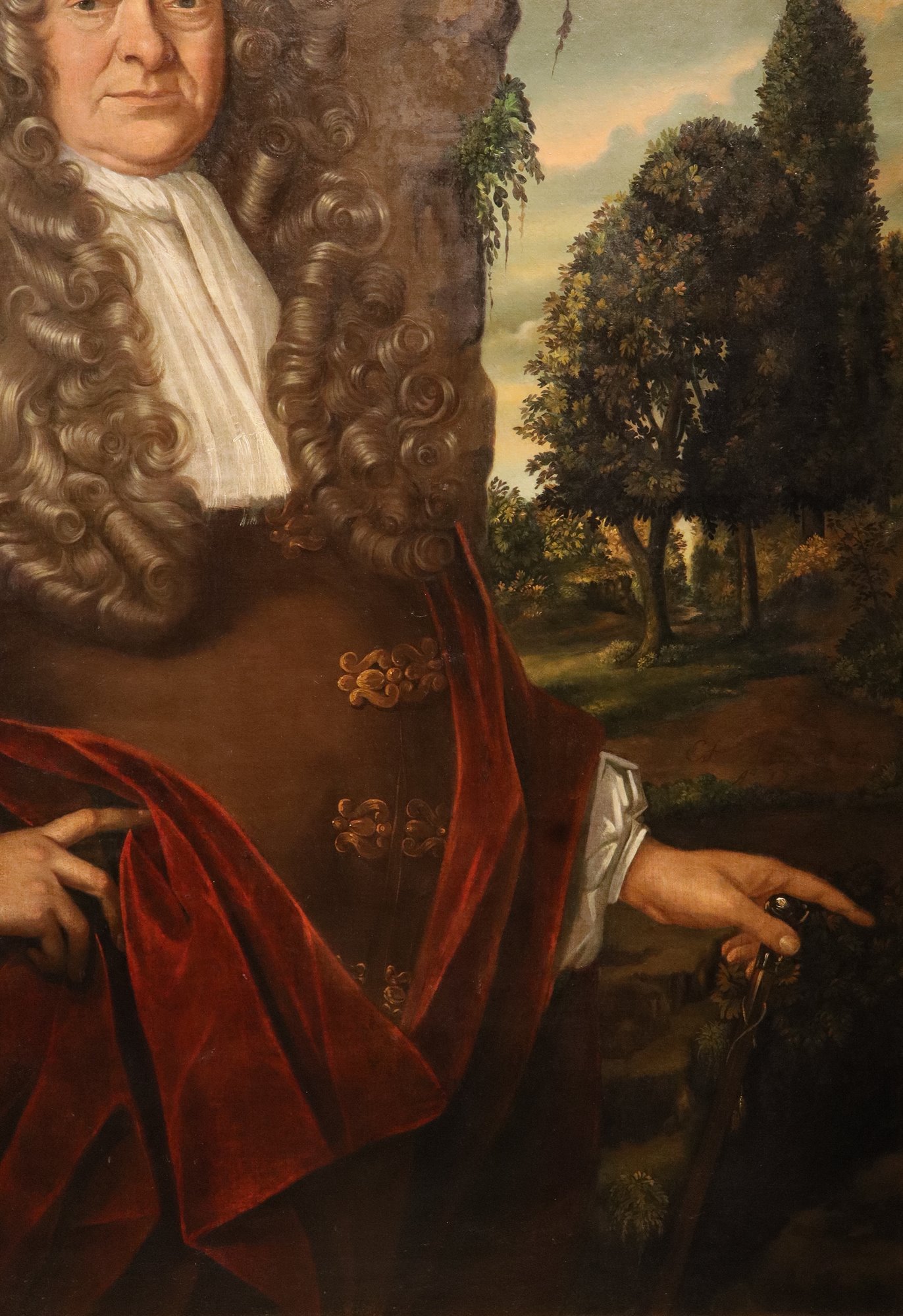 Ritratto di Hans Sloane (Killyleagh 1660 – Chelsea 1753), medico e naturalista britannico