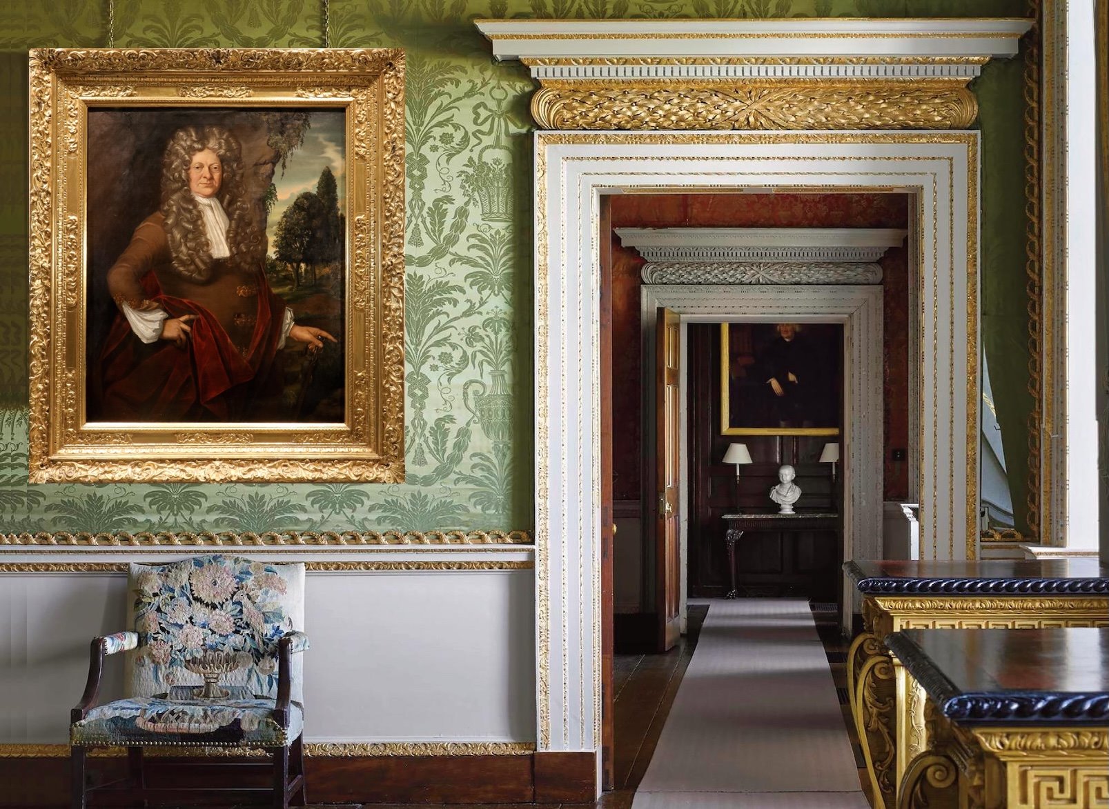 Ritratto di Hans Sloane (Killyleagh 1660 – Chelsea 1753), medico e naturalista britannico
