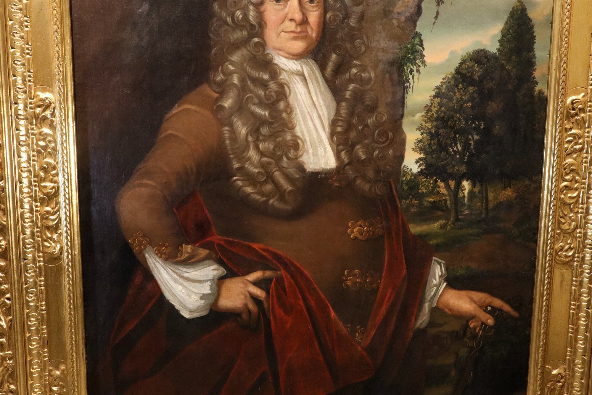 Ritratto di Hans Sloane (Killyleagh 1660 – Chelsea 1753), medico e naturalista britannico