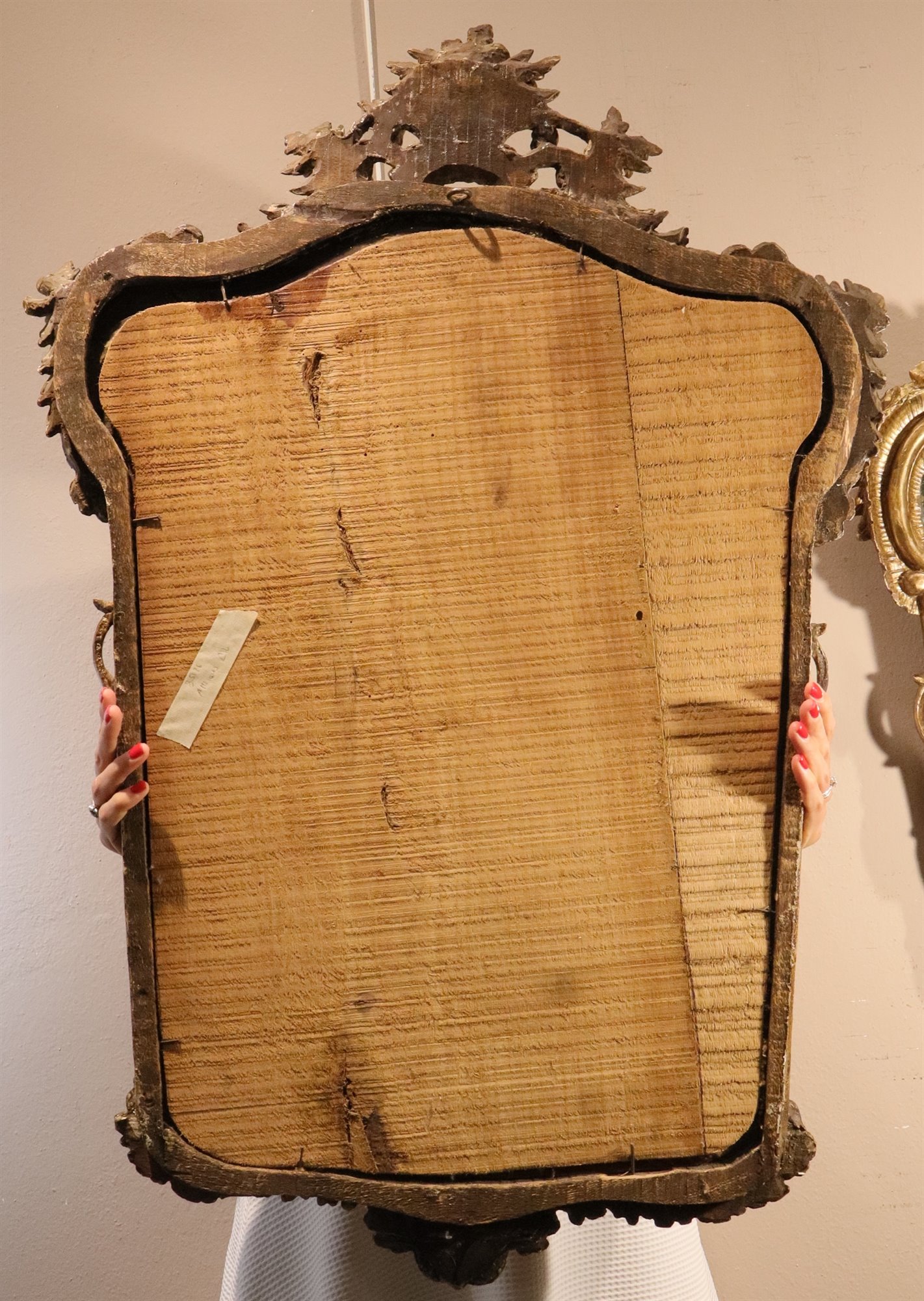 Coppia di specchiere rocaille