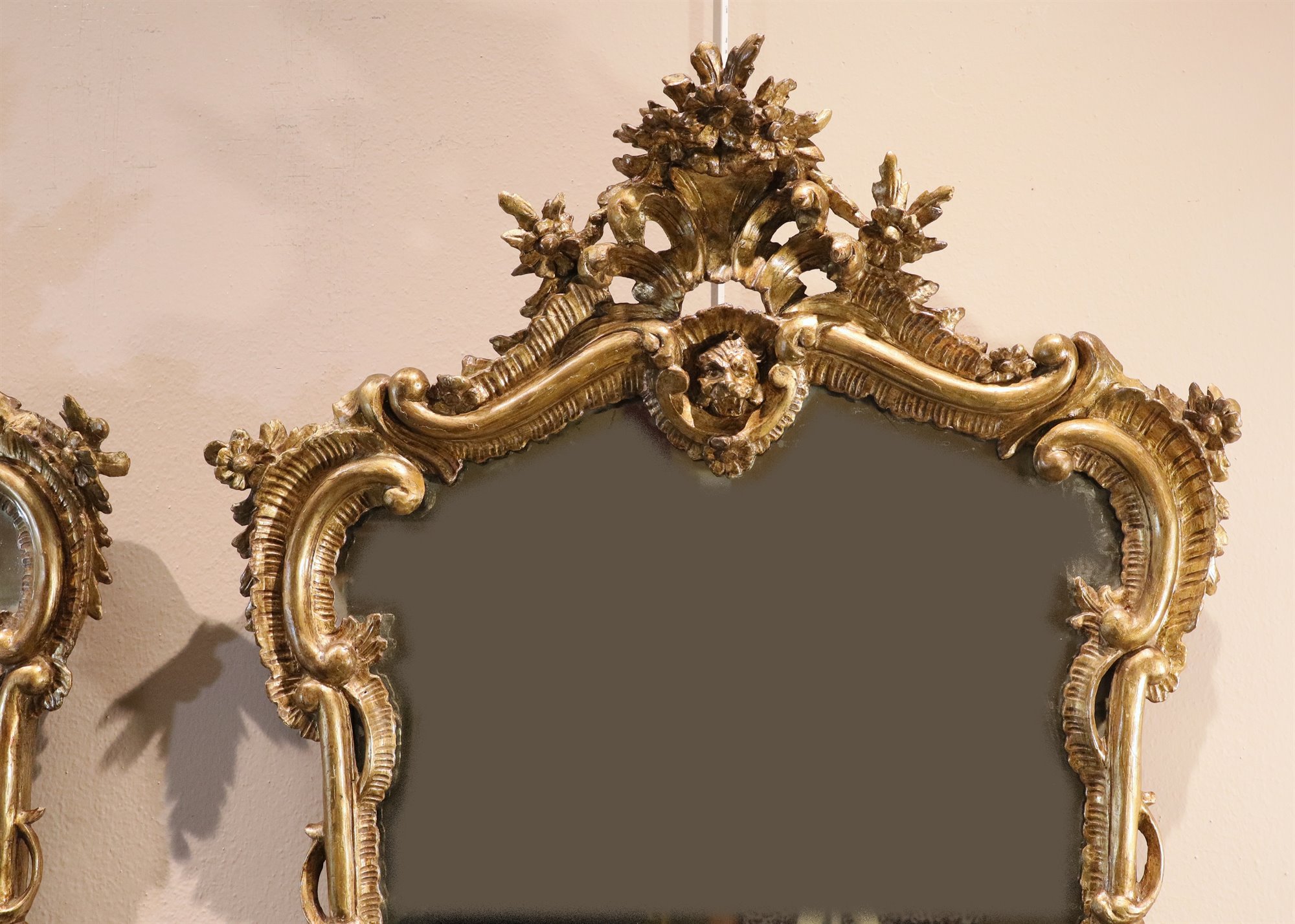 Coppia di specchiere rocaille