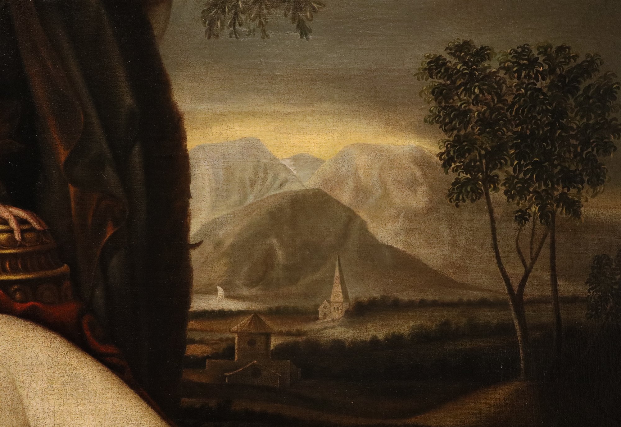 Venere dormiente con Cupido