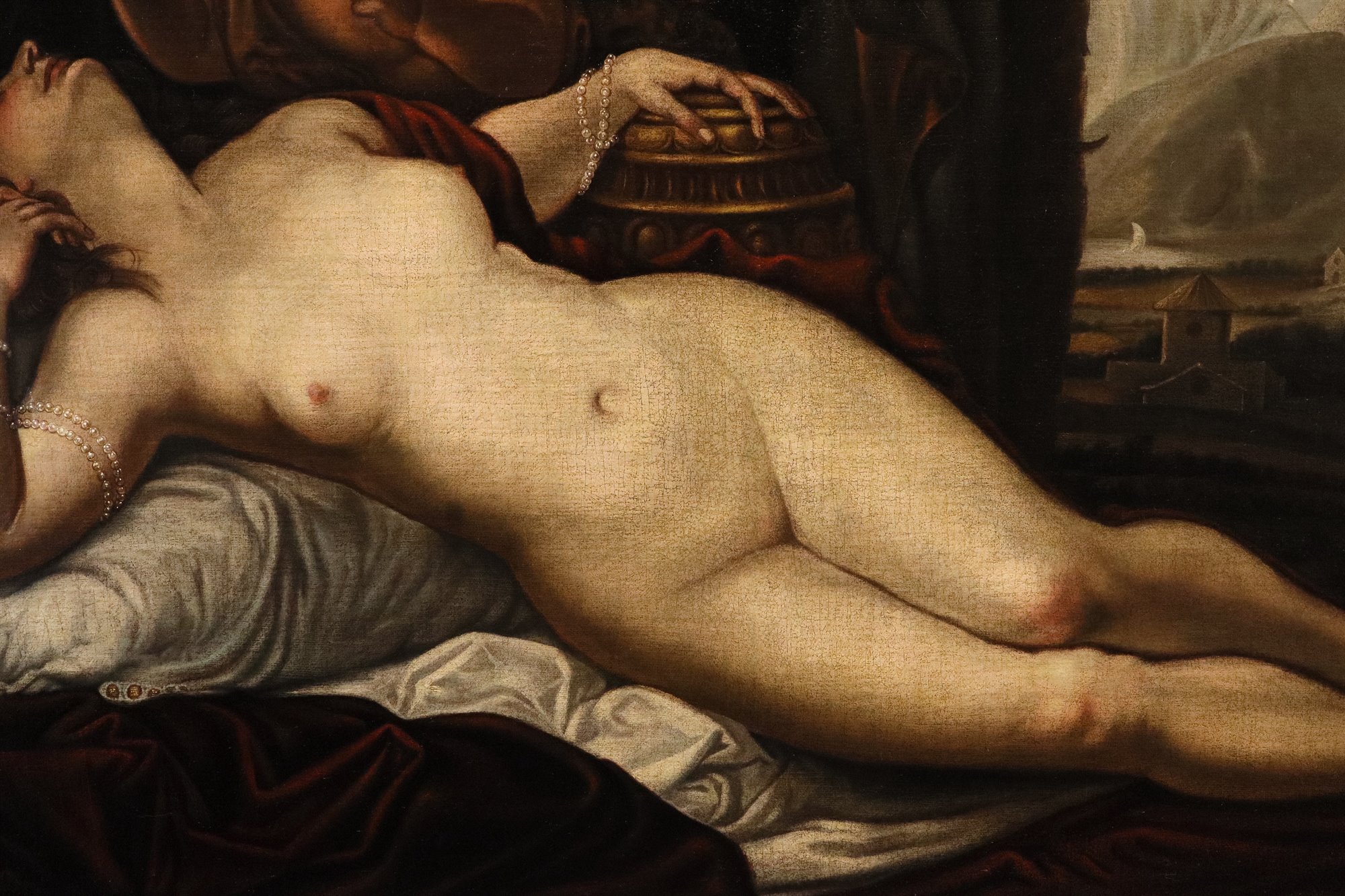 Venere dormiente con Cupido