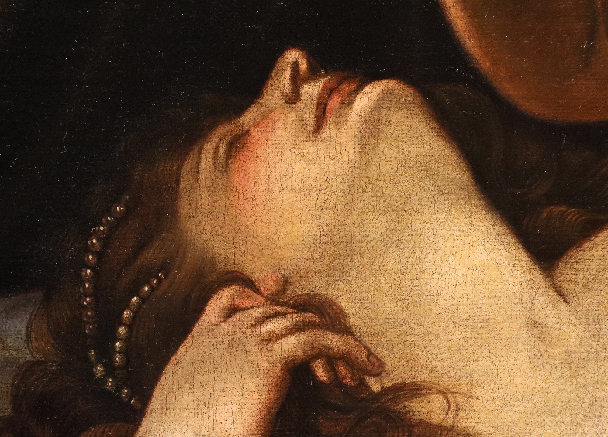 Venere dormiente con Cupido