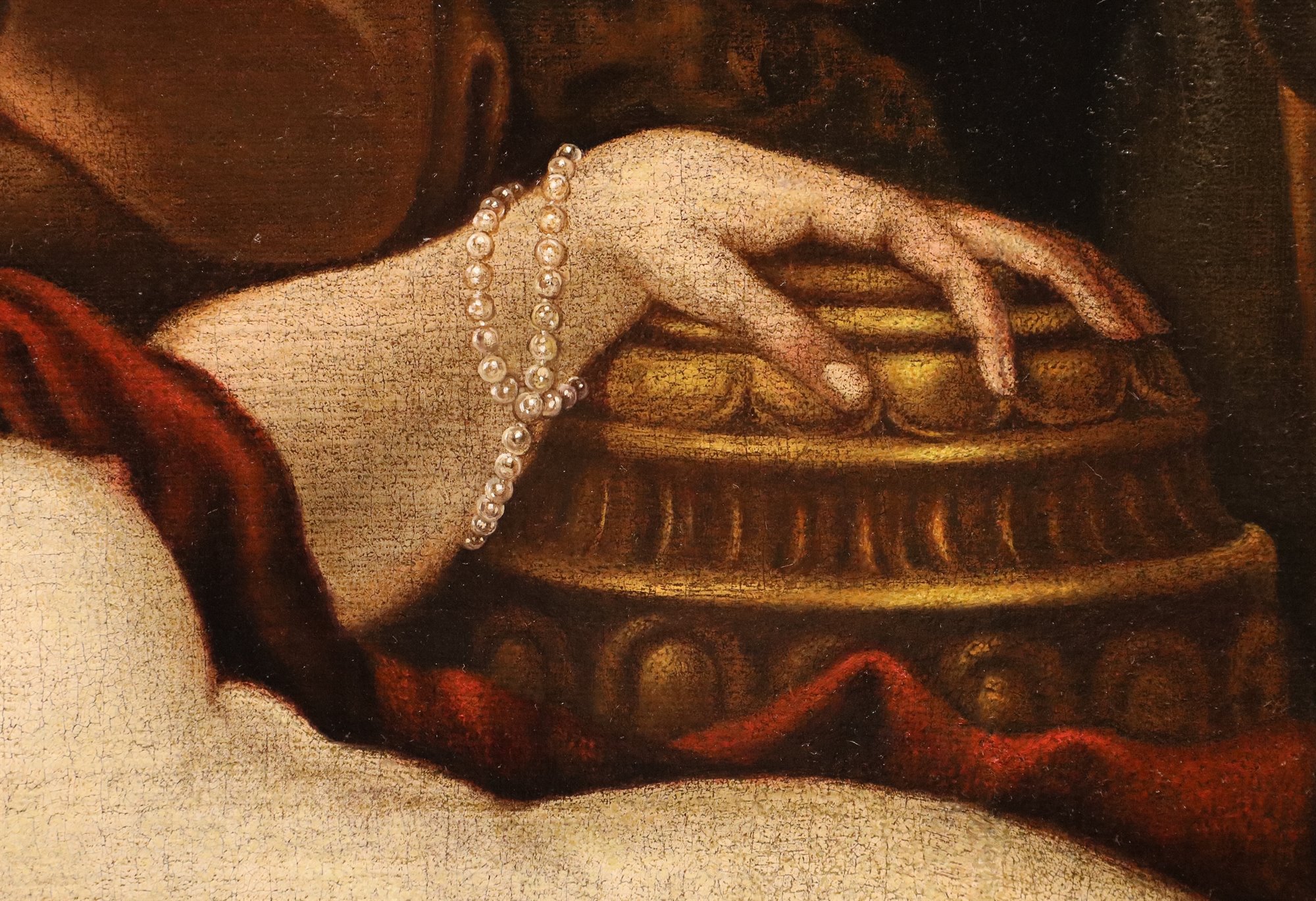 Venere dormiente con Cupido