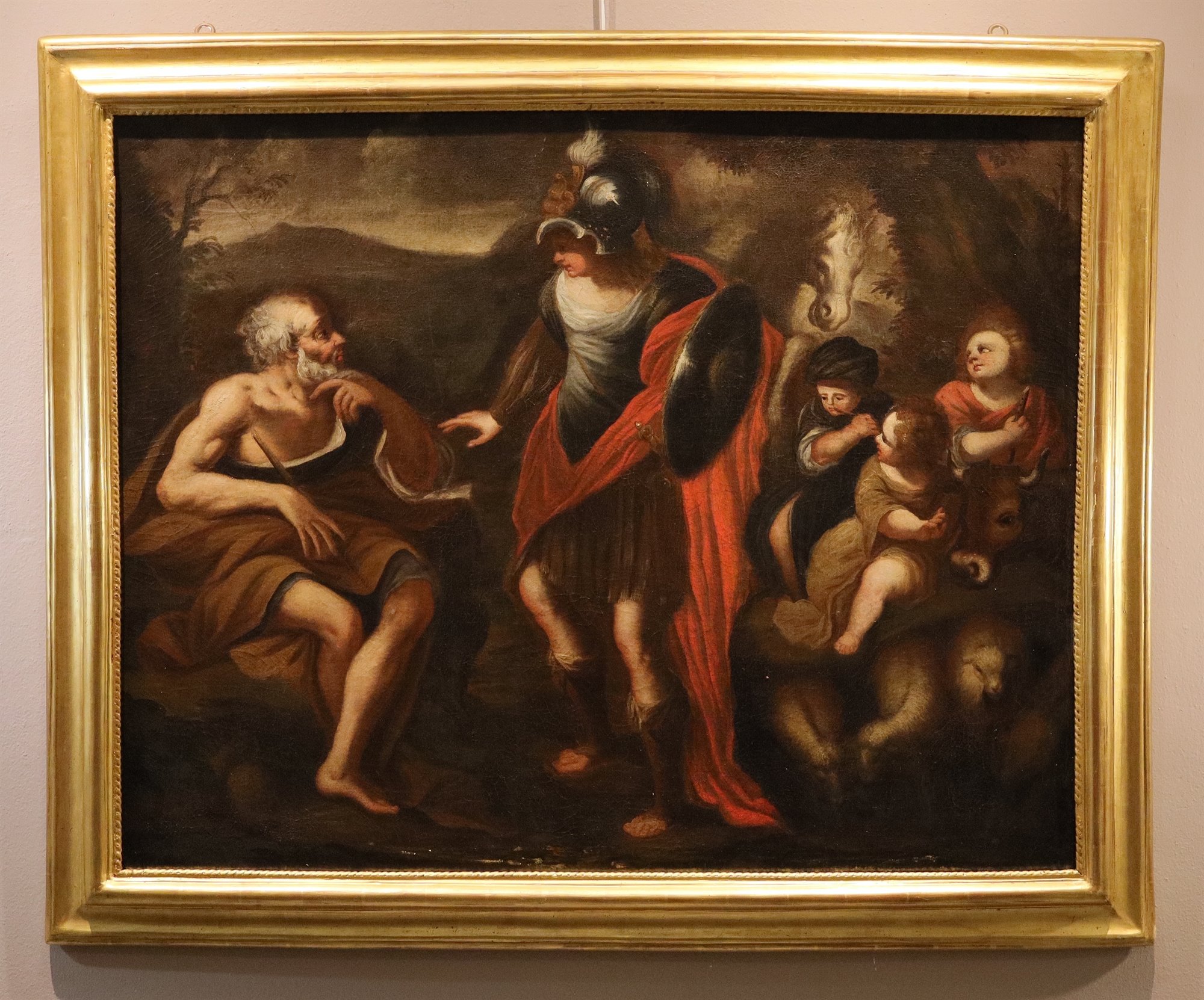 Erminia tra i pastori