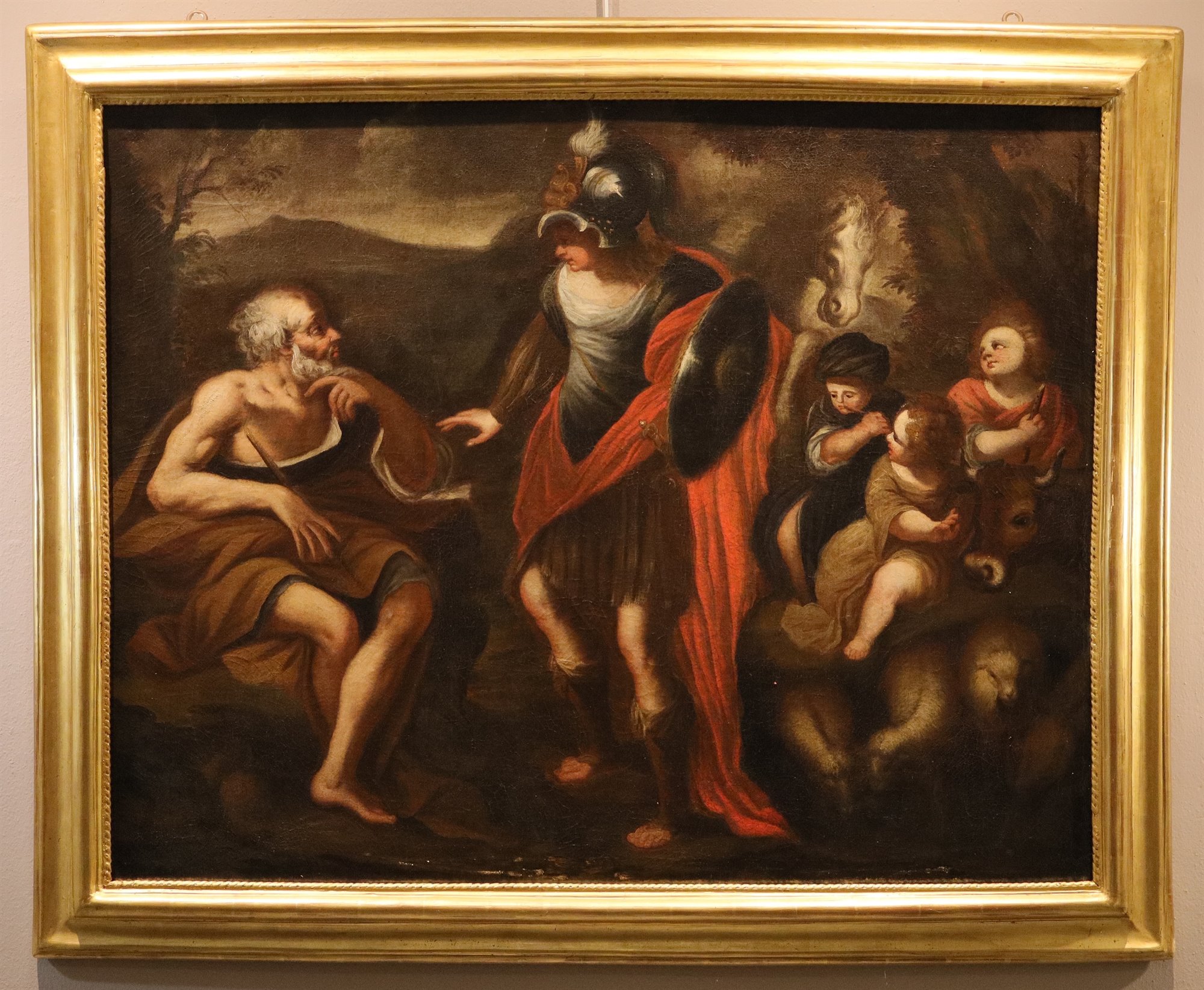 Erminia tra i pastori