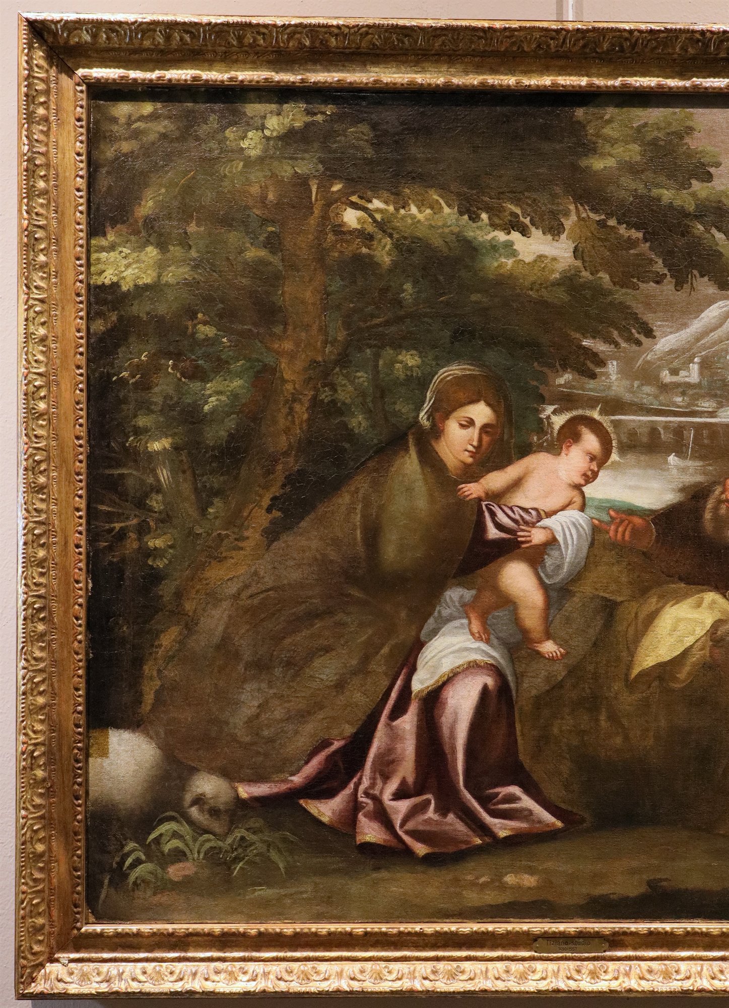 La Sacra Famiglia con San Giovannino