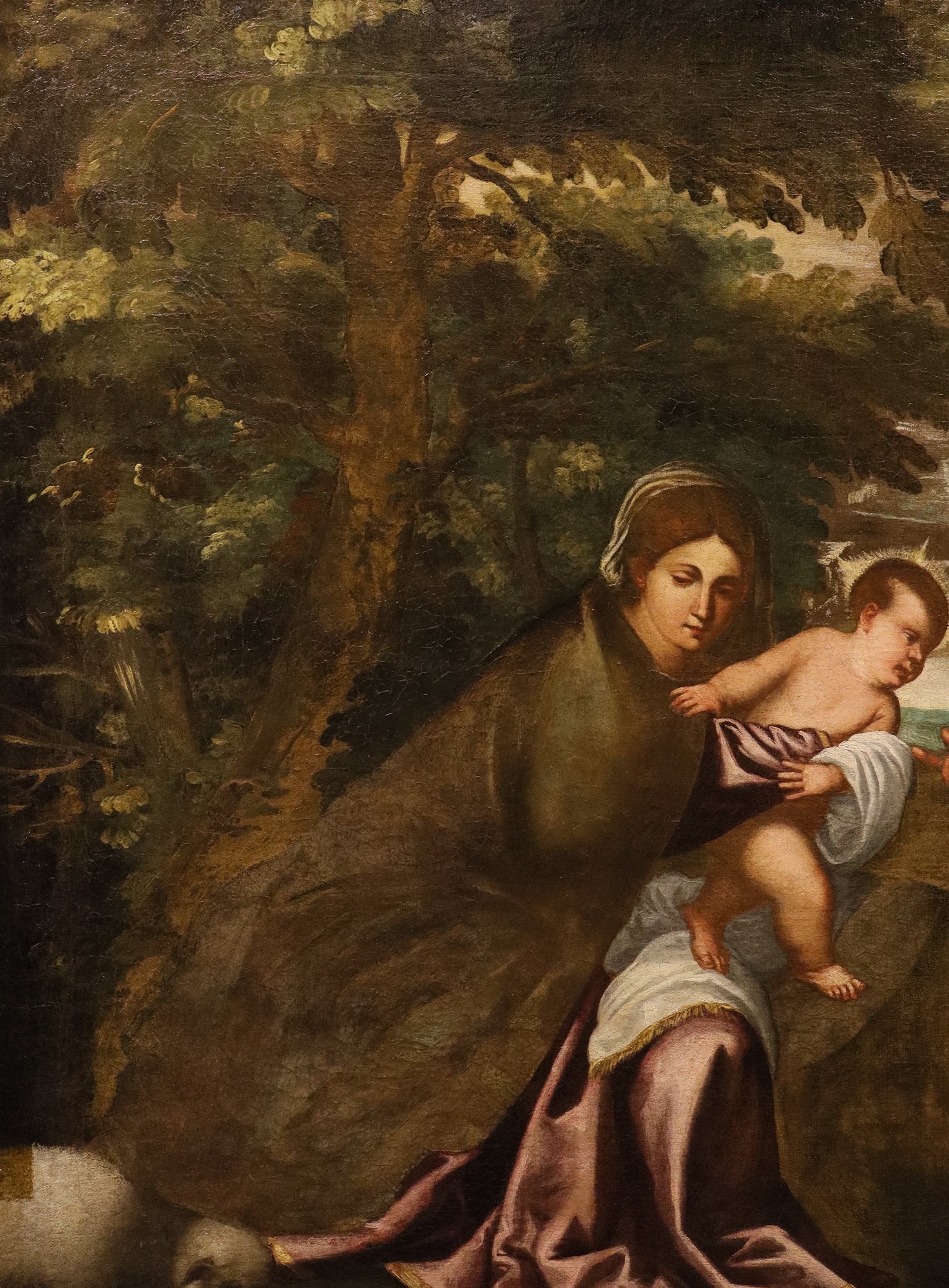 La Sacra Famiglia con San Giovannino
