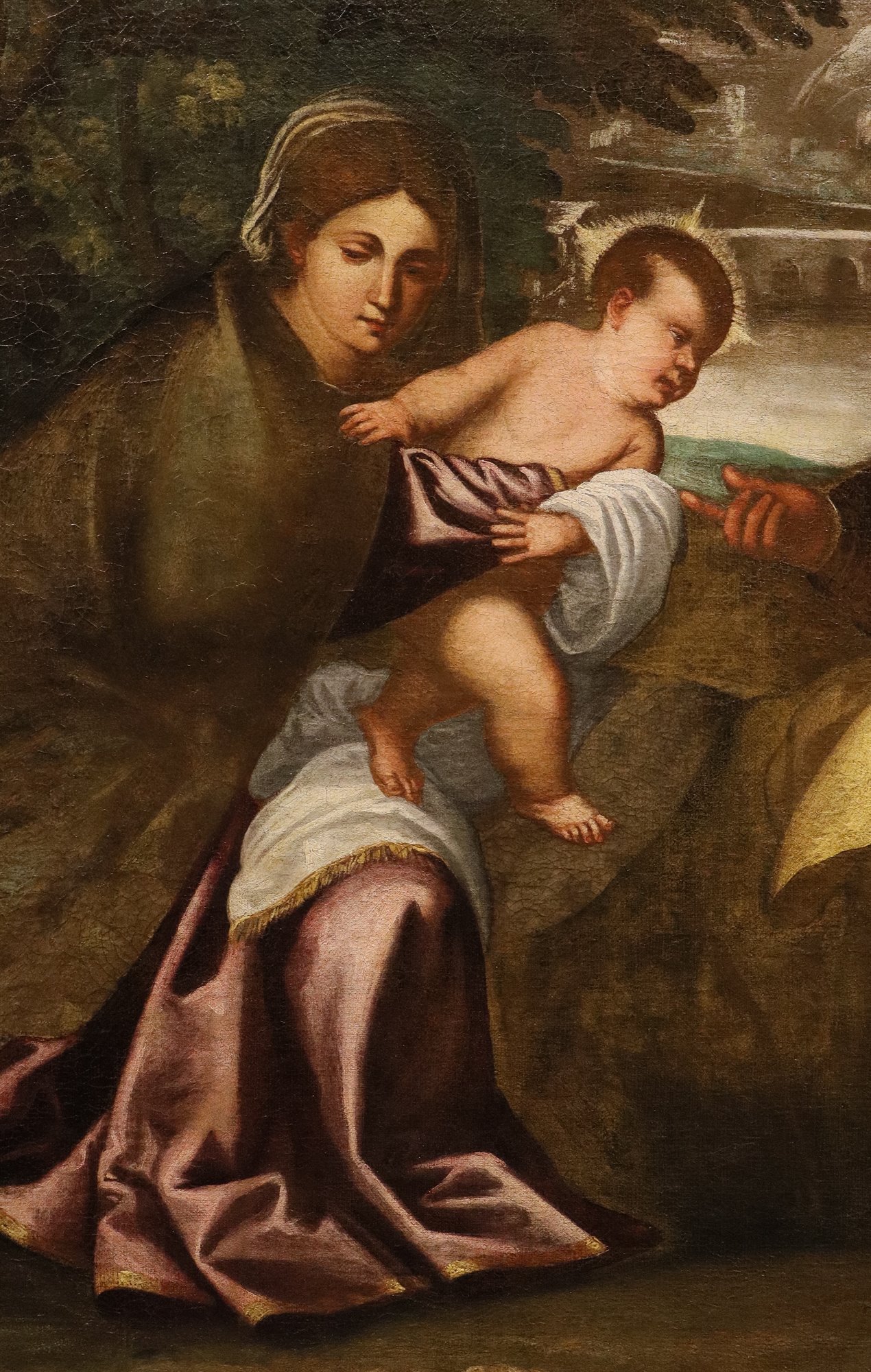 La Sacra Famiglia con San Giovannino