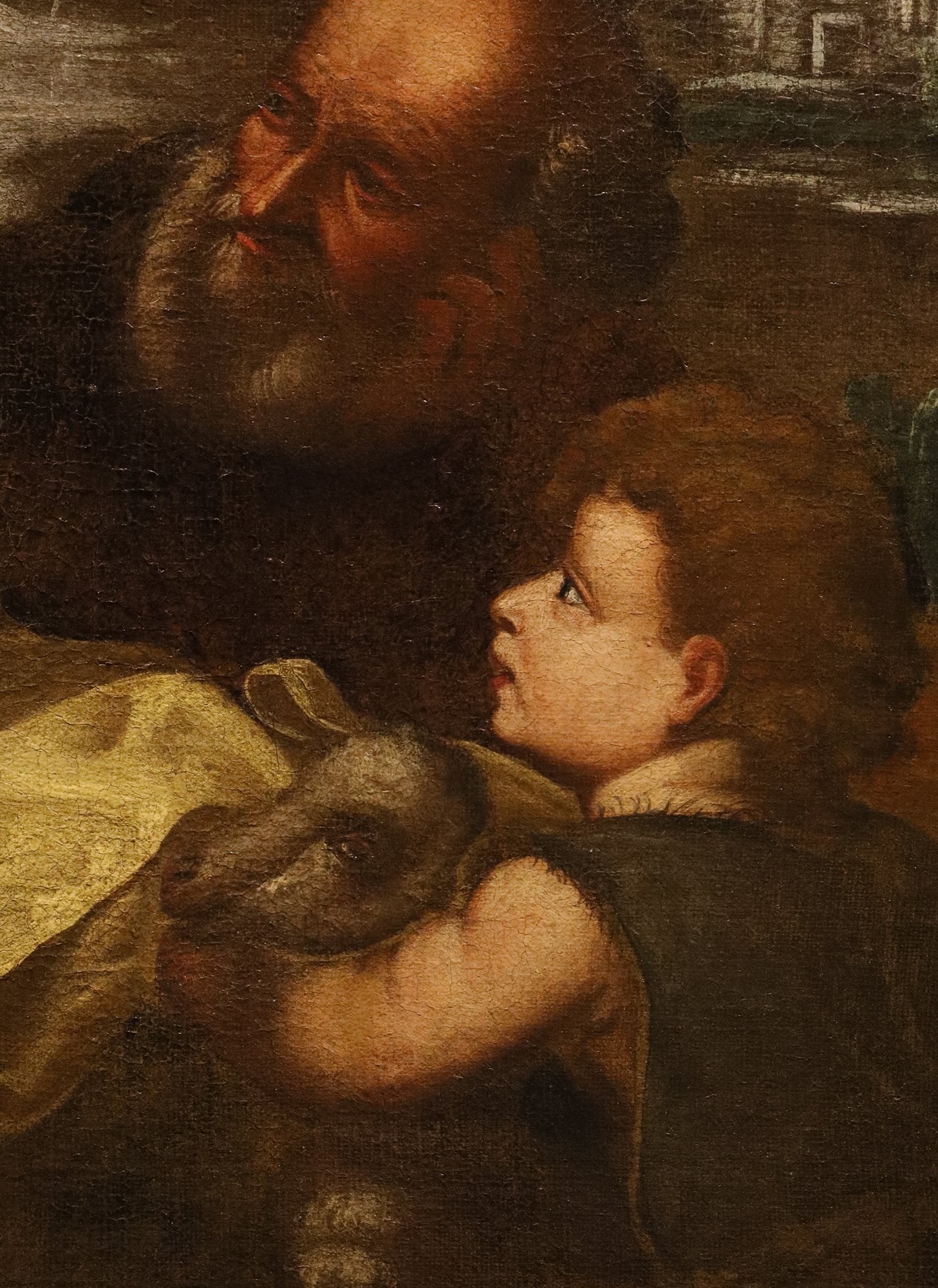 La Sacra Famiglia con San Giovannino
