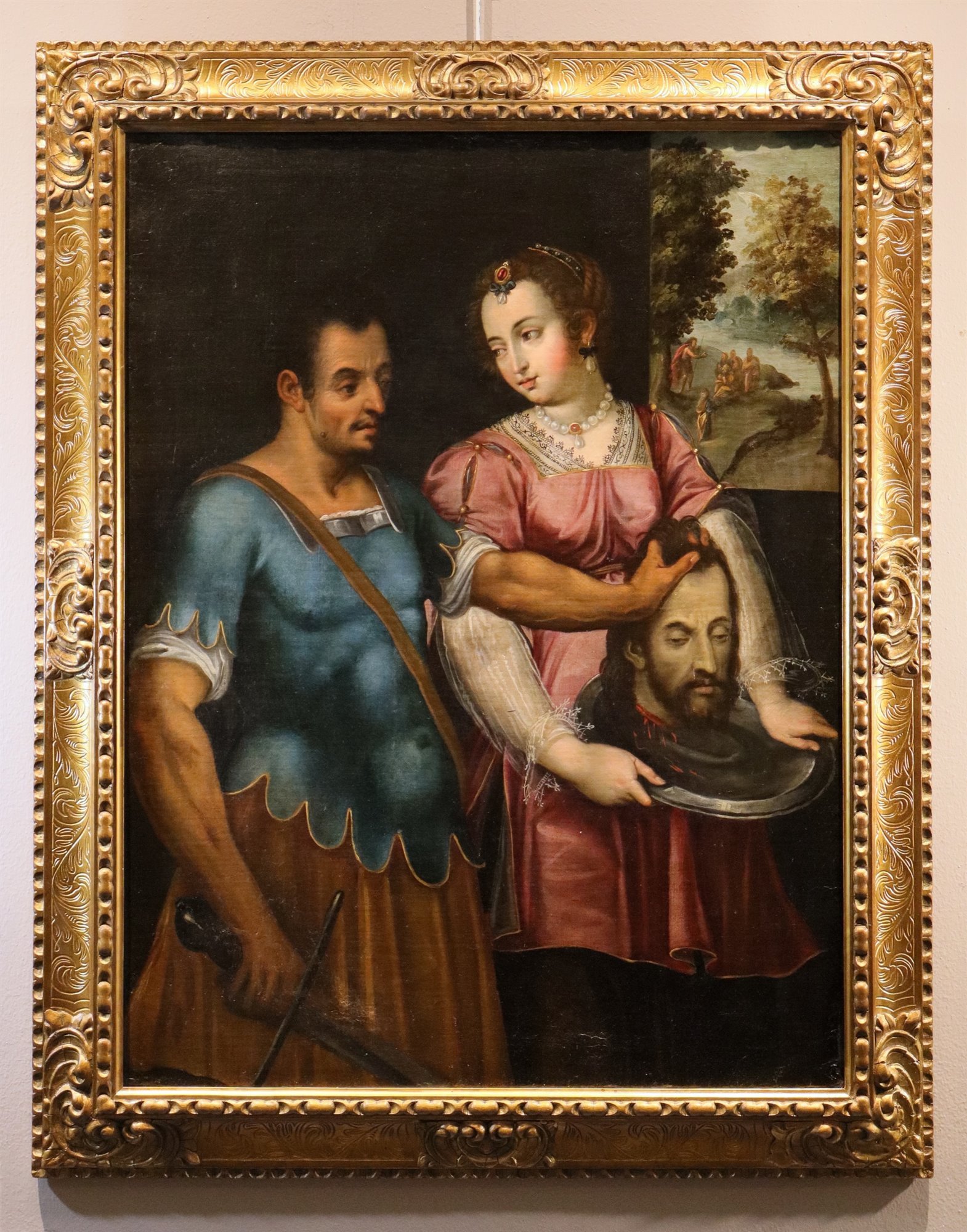 Salomé con la testa del Battista